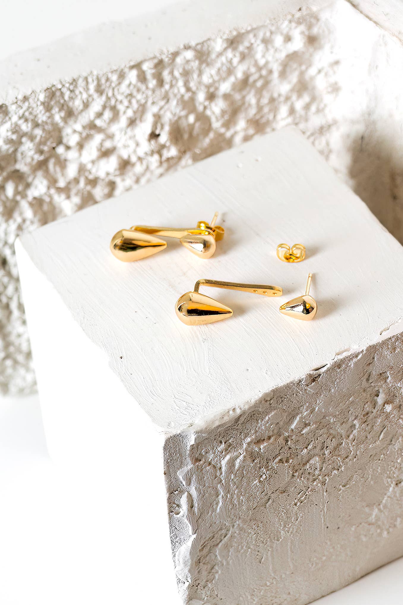 Peter and June - Gold Rush Layered Earring