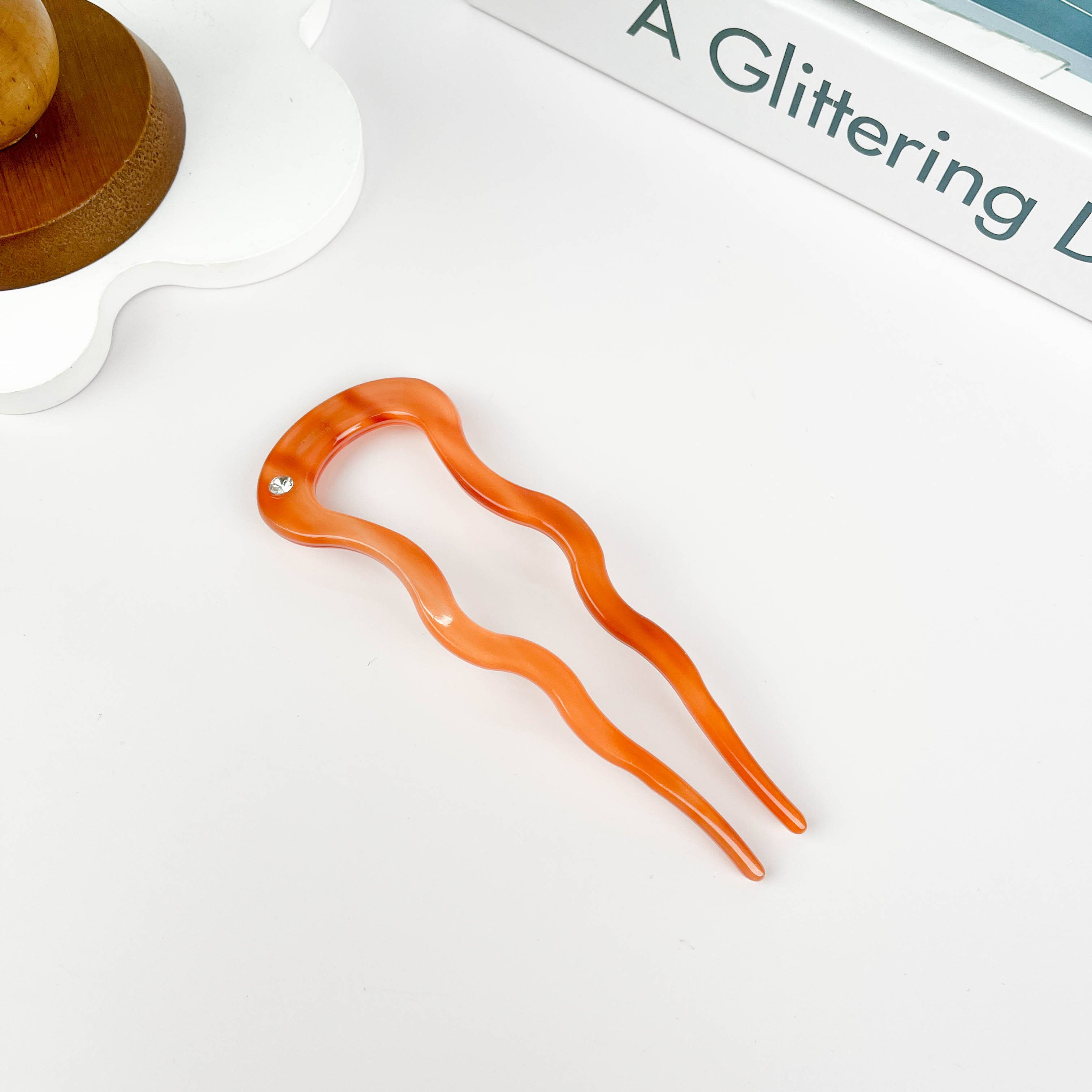 SoapElenGlen - U-Shaped Diamond Hairpin