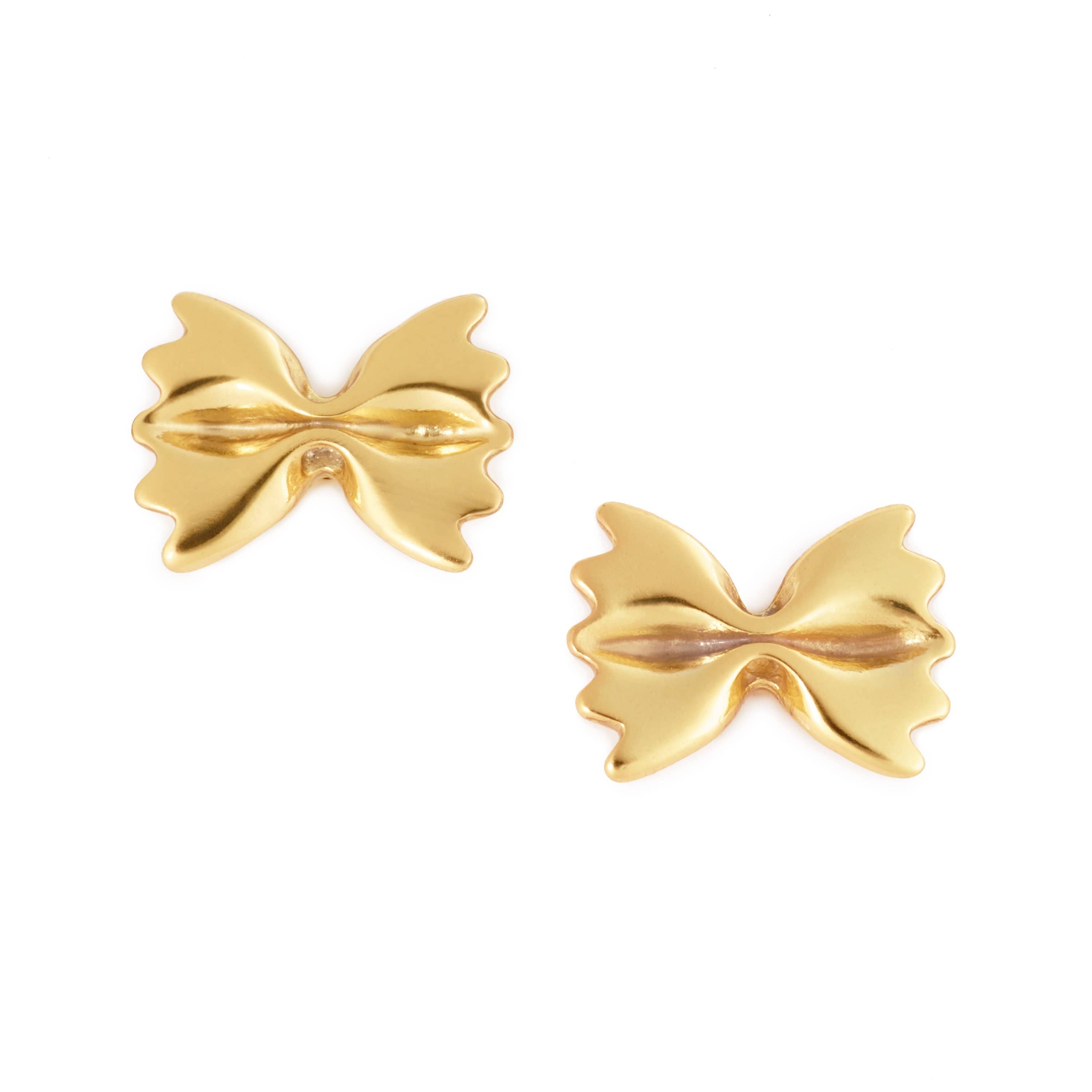 Delicacies Jewelry - Farfalle Pasta Earrings,