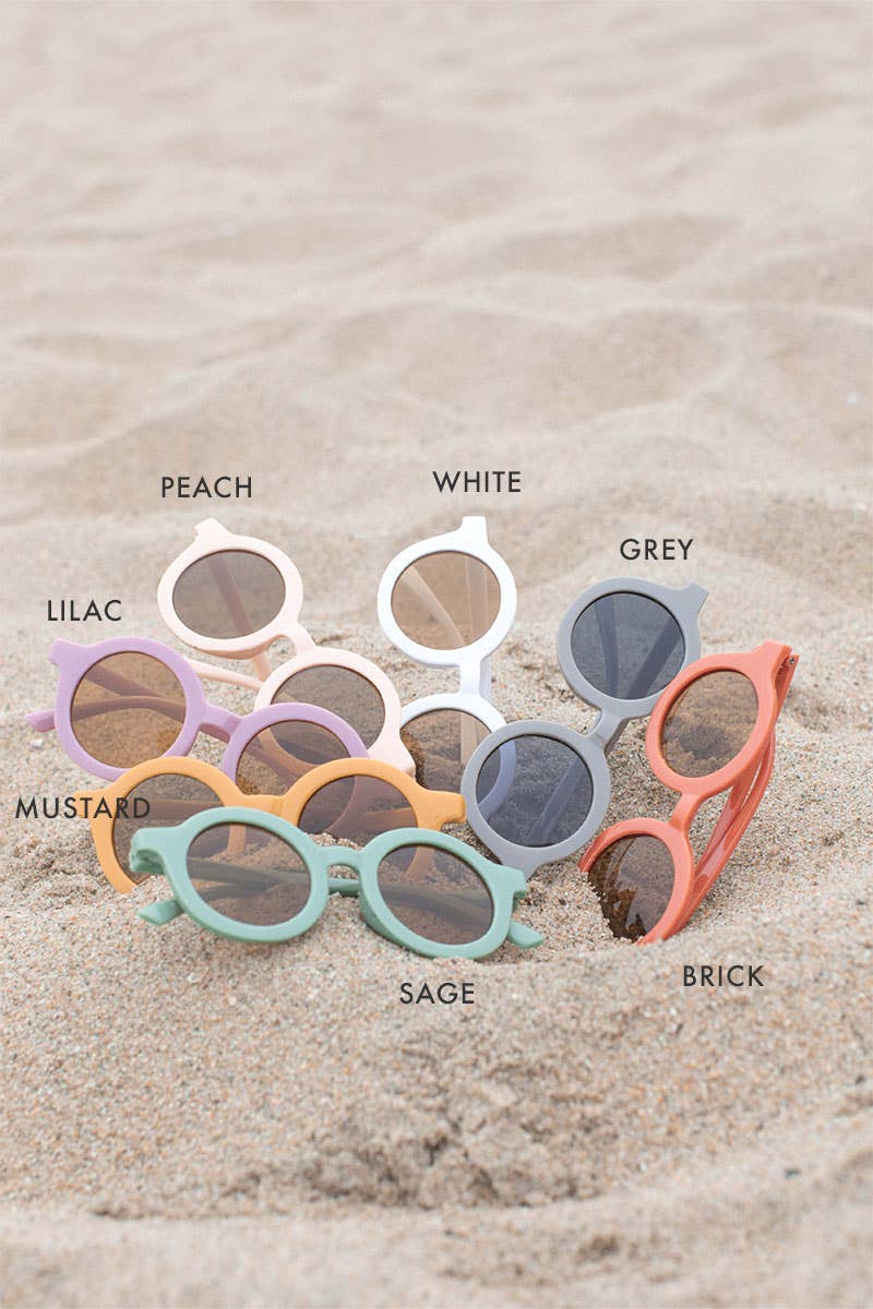 Toddler Kids Round Sunglasses