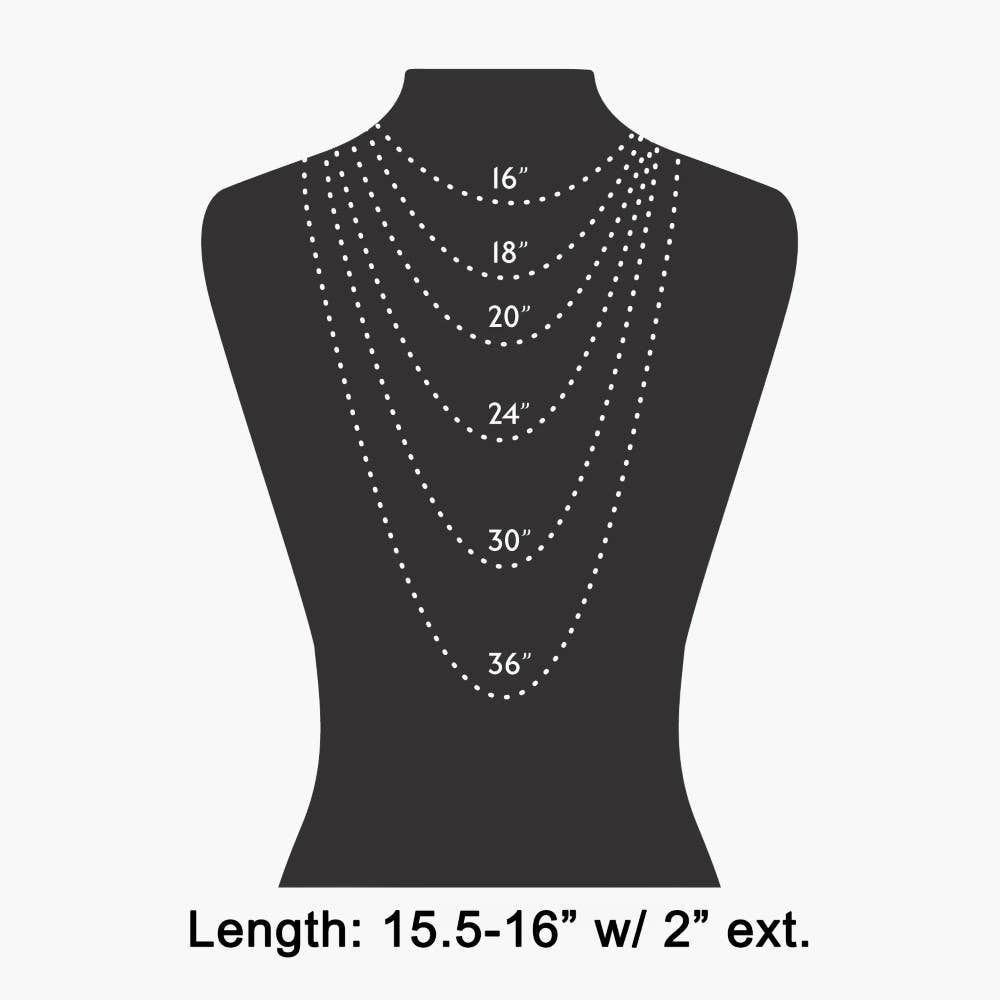 Fame Accessories - Zigzag And Satellite Layered Necklace