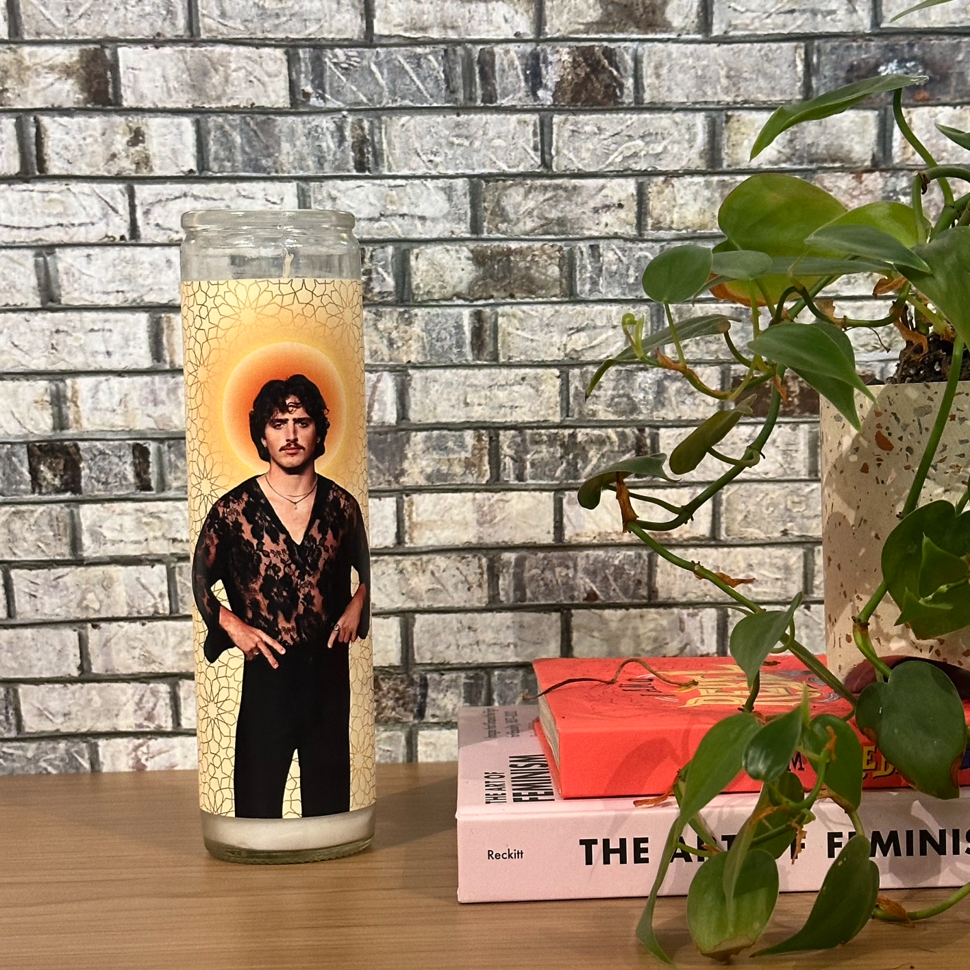 Flaming Feminist - Dolly Parton Inspired Payer Candle