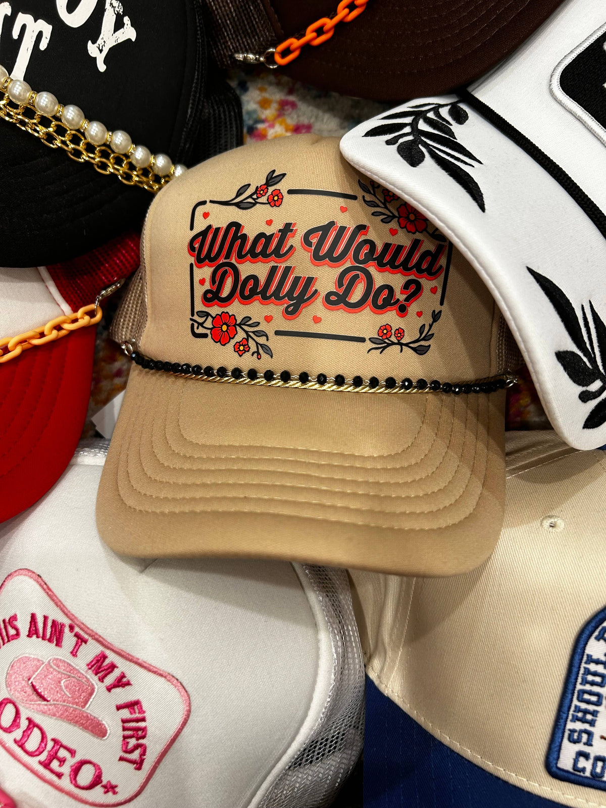 Vibes Hat Company - What Would Dolly Do Trucker | Dolly Parton | Western Hats