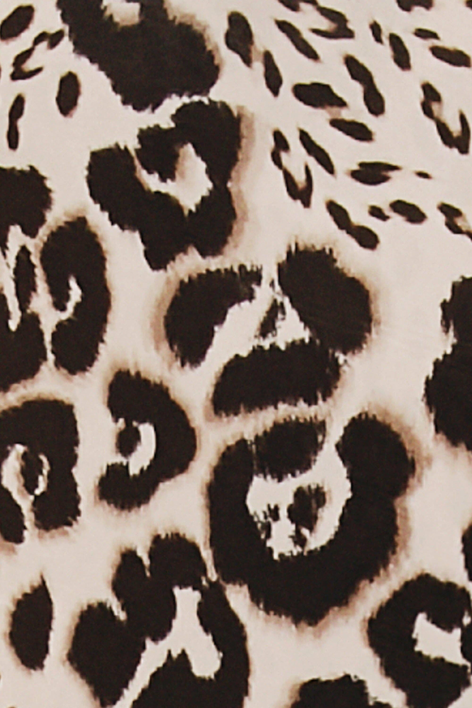 AFRM - Sybil Knit Bodysuit - Leopard Patchwork