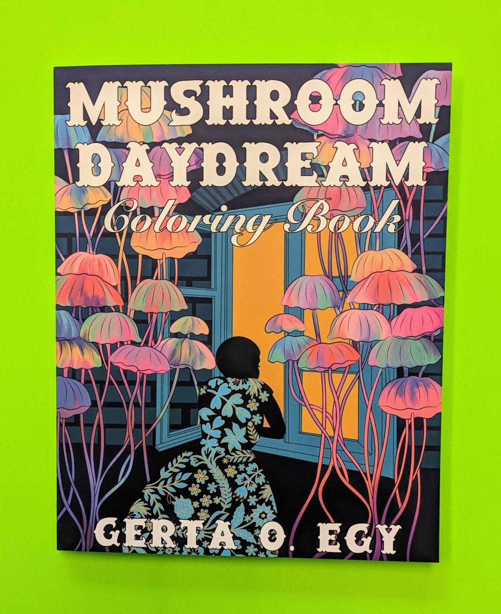 Microcosm Publishing & Distribution - Mushroom Daydream Coloring Book