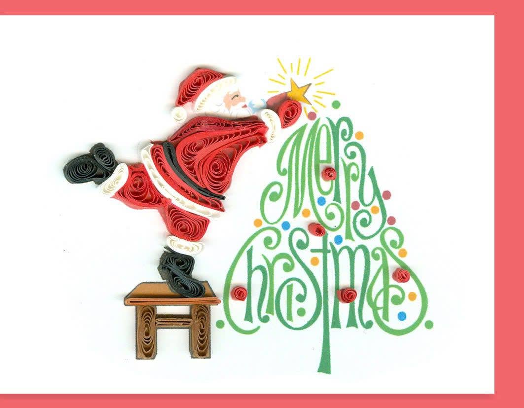 Poppin Cards and Gifts - Gift Enclosure Mini Card-Merry Christmas 