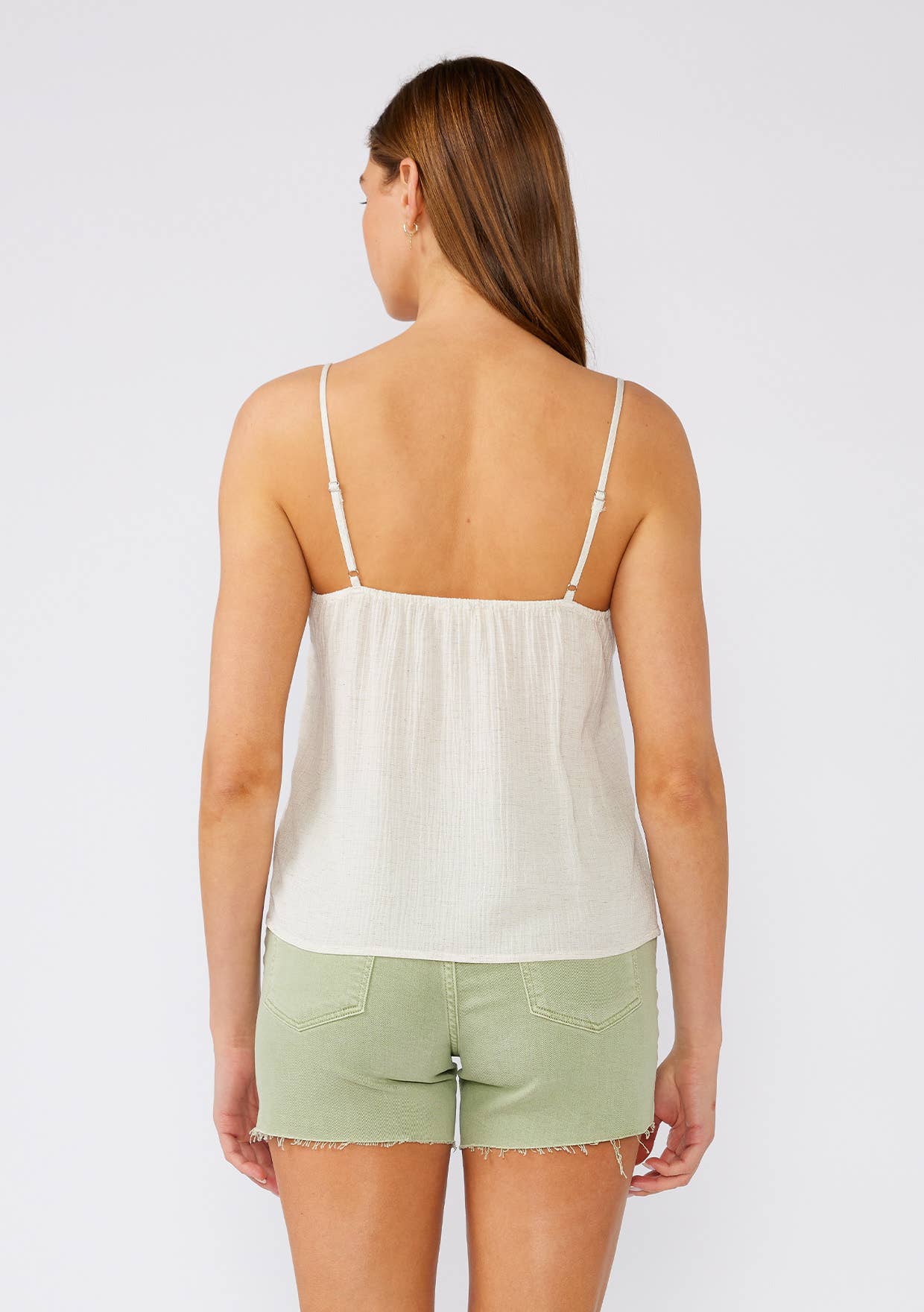 Lovestitch - Battenburg Lace Trim Tank Top