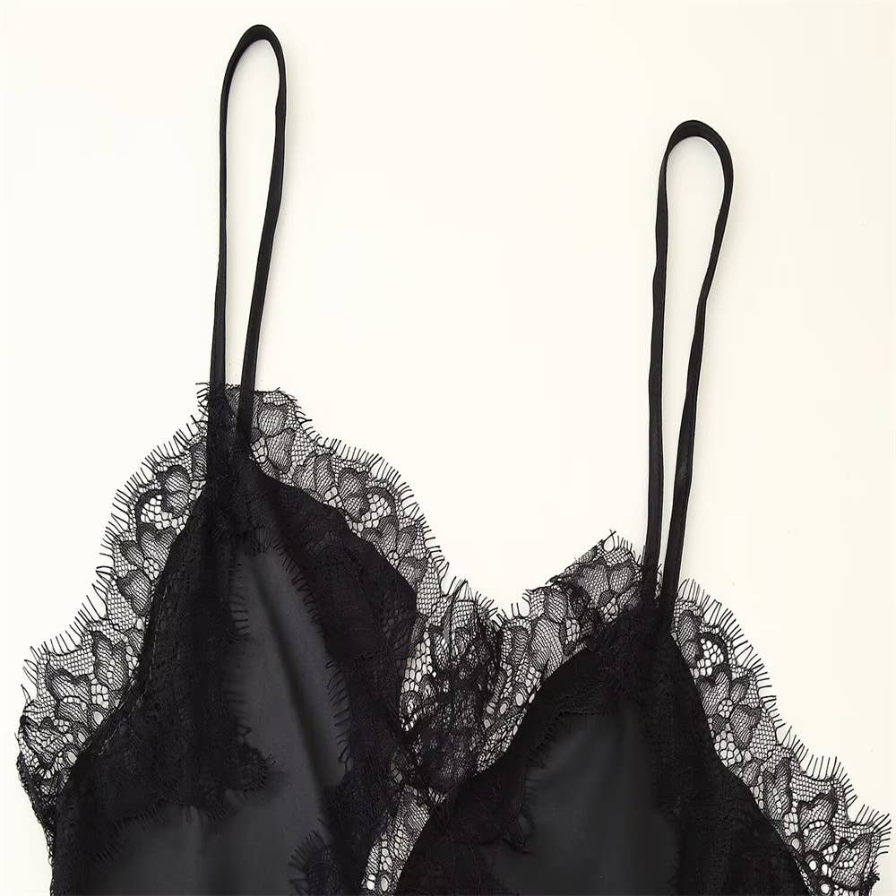 alberalkirk - Lace Trim Camisole Top Women Multiple Colors N5A411