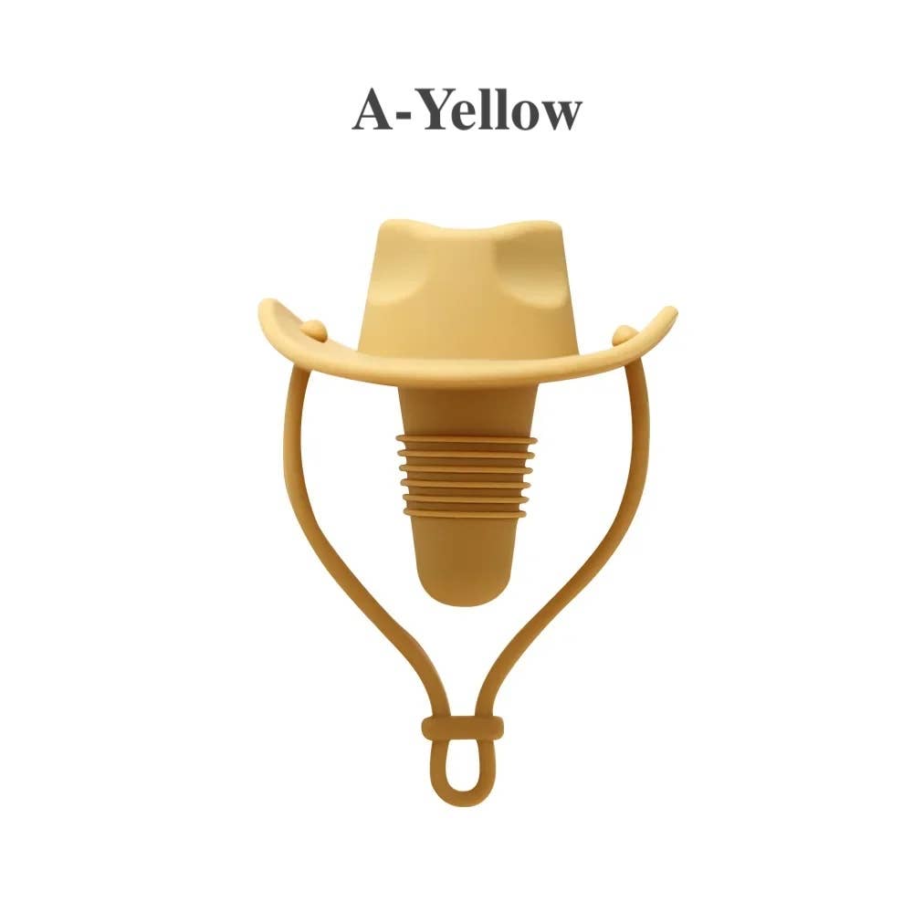 Homerely - Creative Silicone Cowboy Hat Wine Stopper