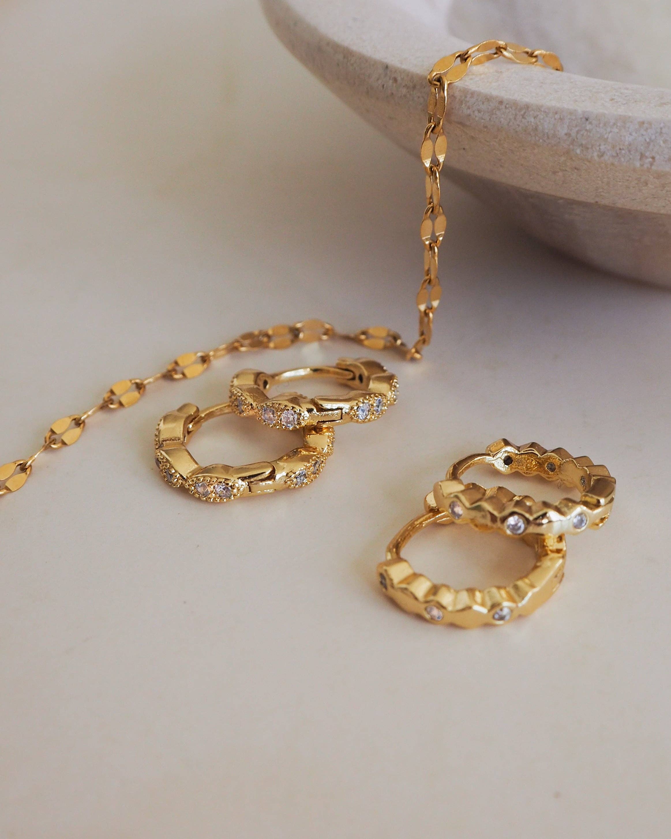 JacqMaria Jewelry - Nina Huggies