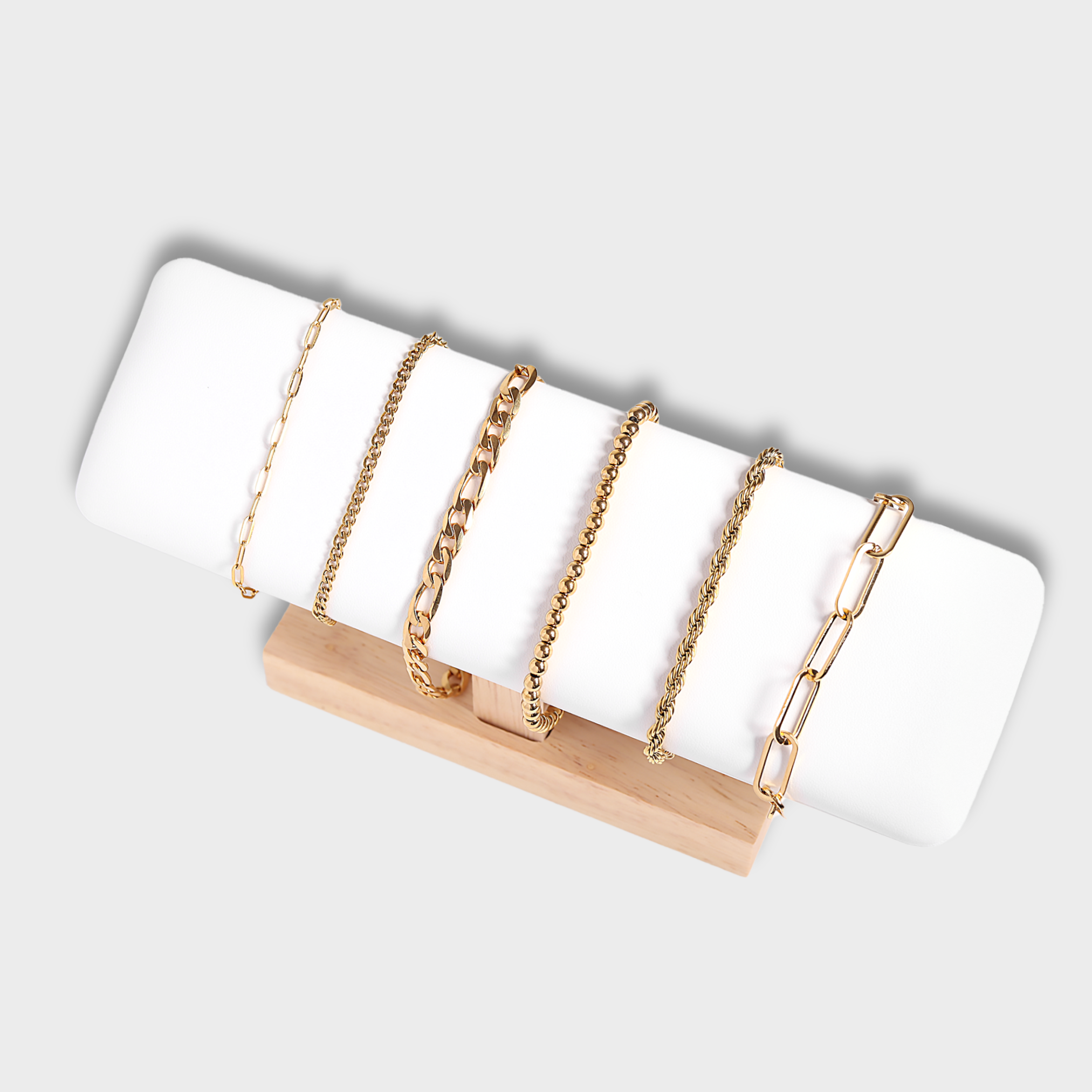 WJW - Stainless Steel Paperclip Chain Bracelet