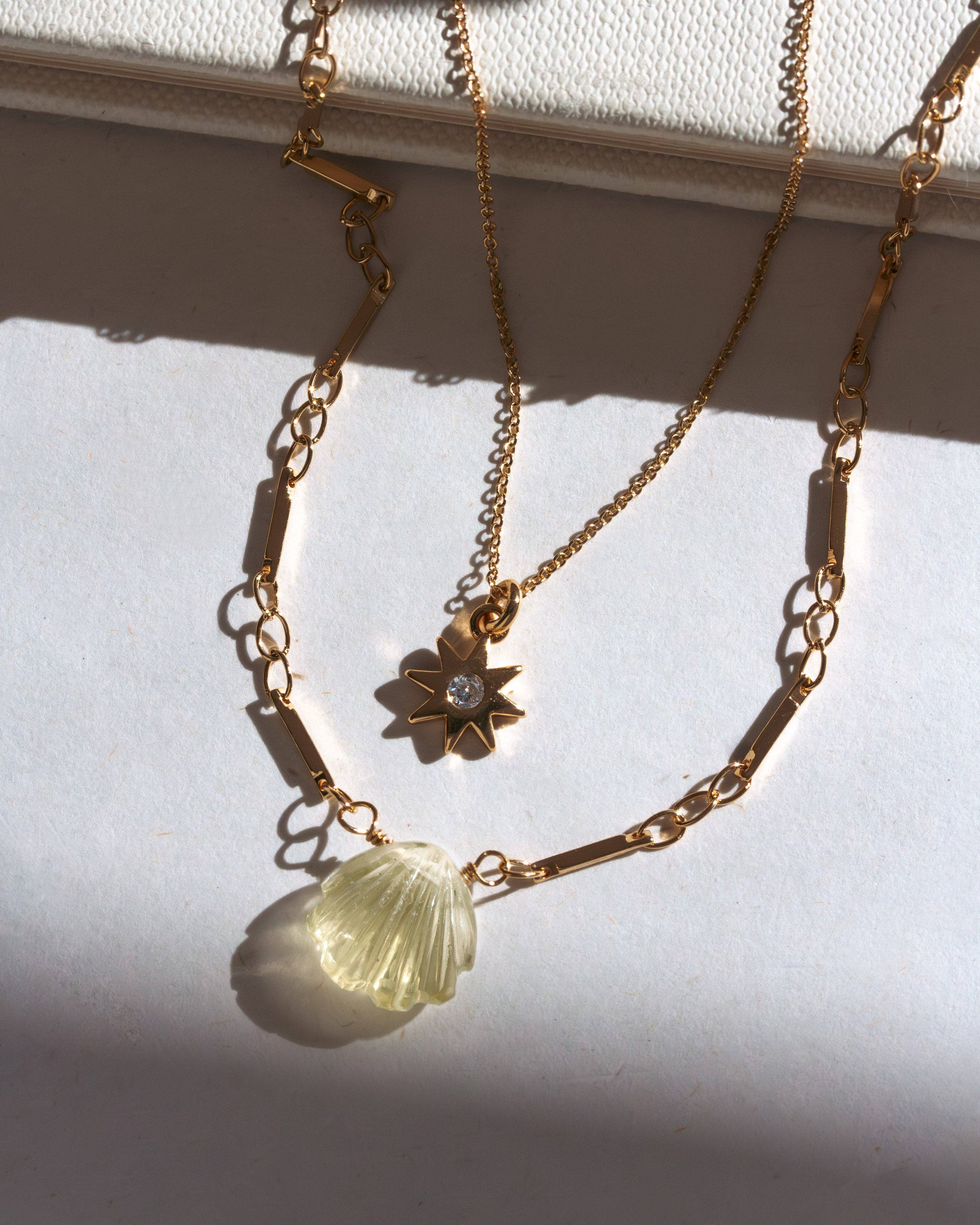 Luna Norte - Citrus Sun Necklace Set