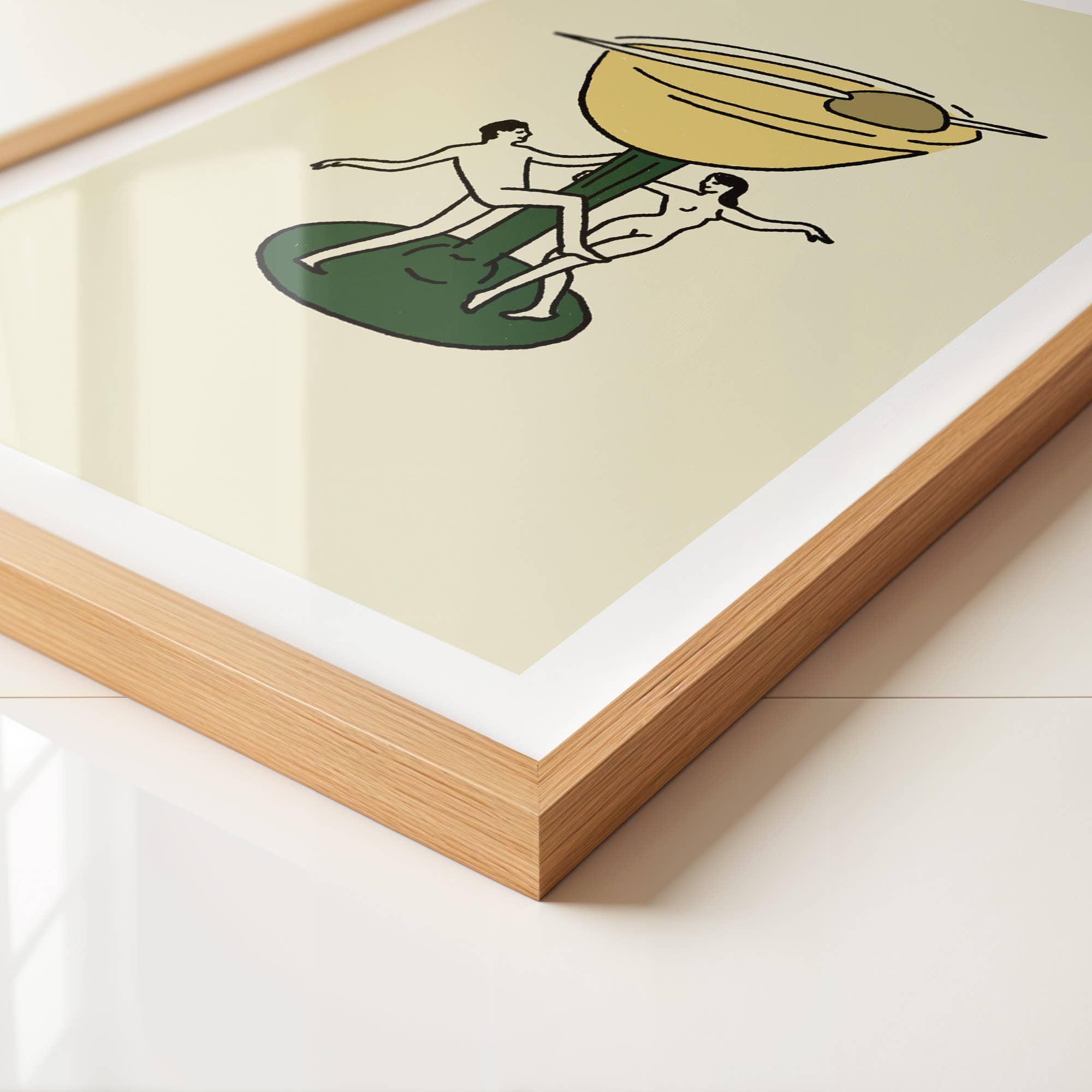 Tumbleweed Design Studio - Vintage Martini Wall Art Print Retro Vintage Bar Home Decor