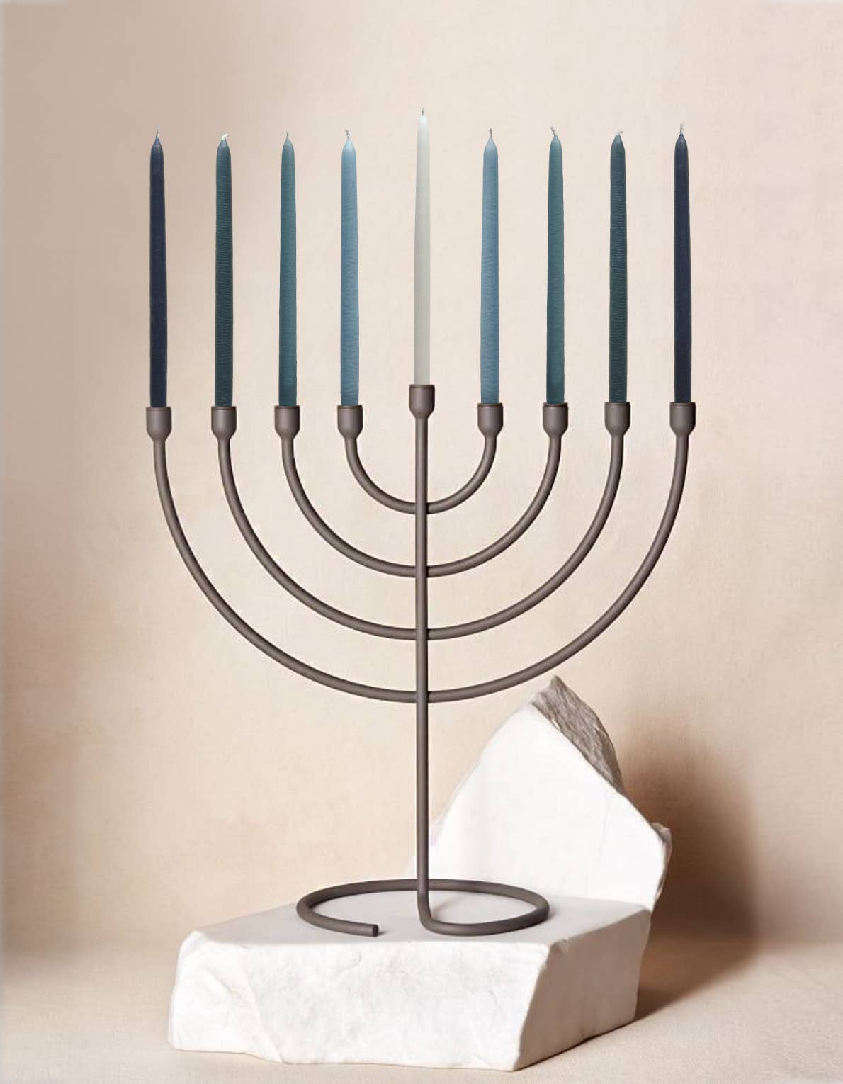 Menorah Hanukkah Mini Taper Candles