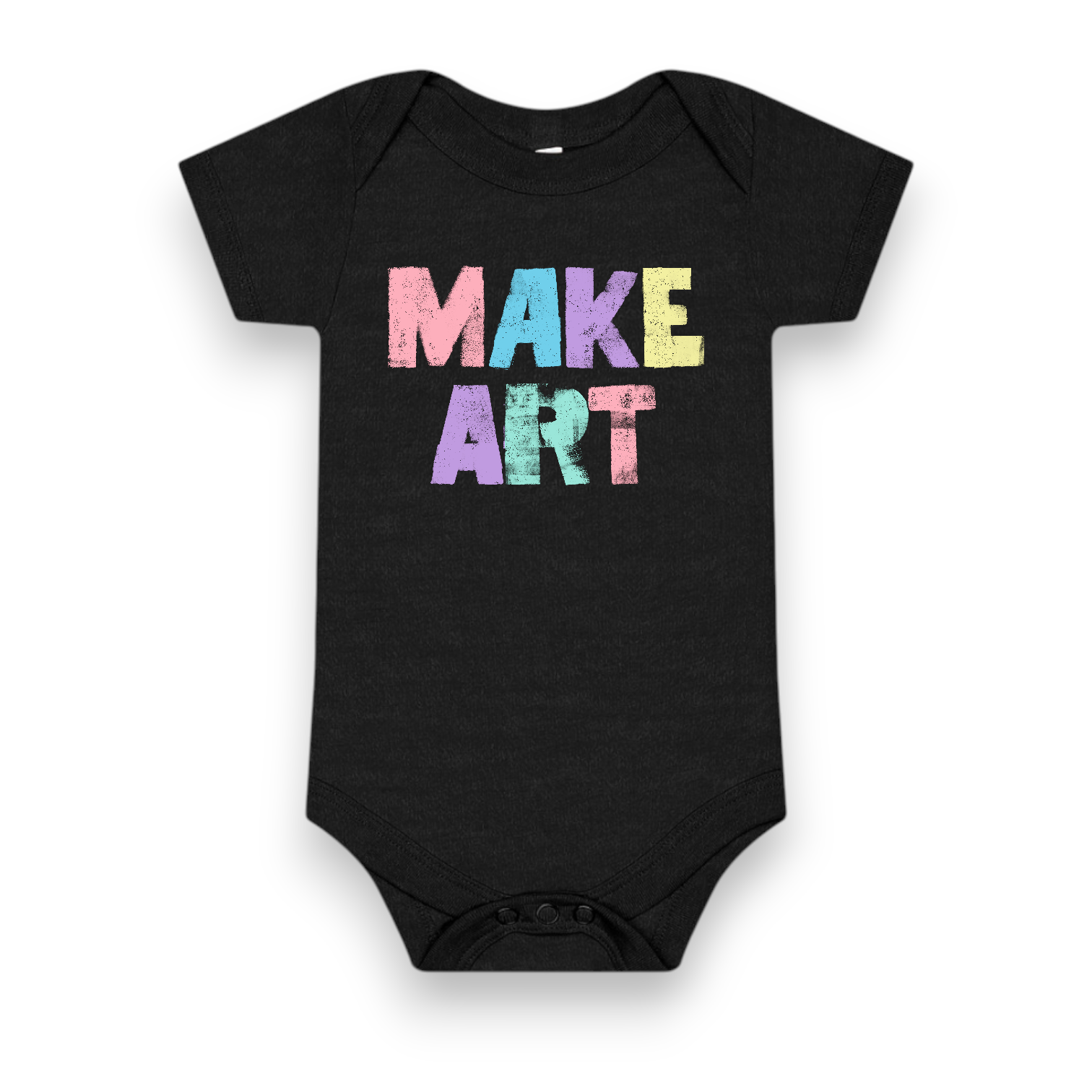 Best Day Ever Kids - Make Art Baby Onesie
