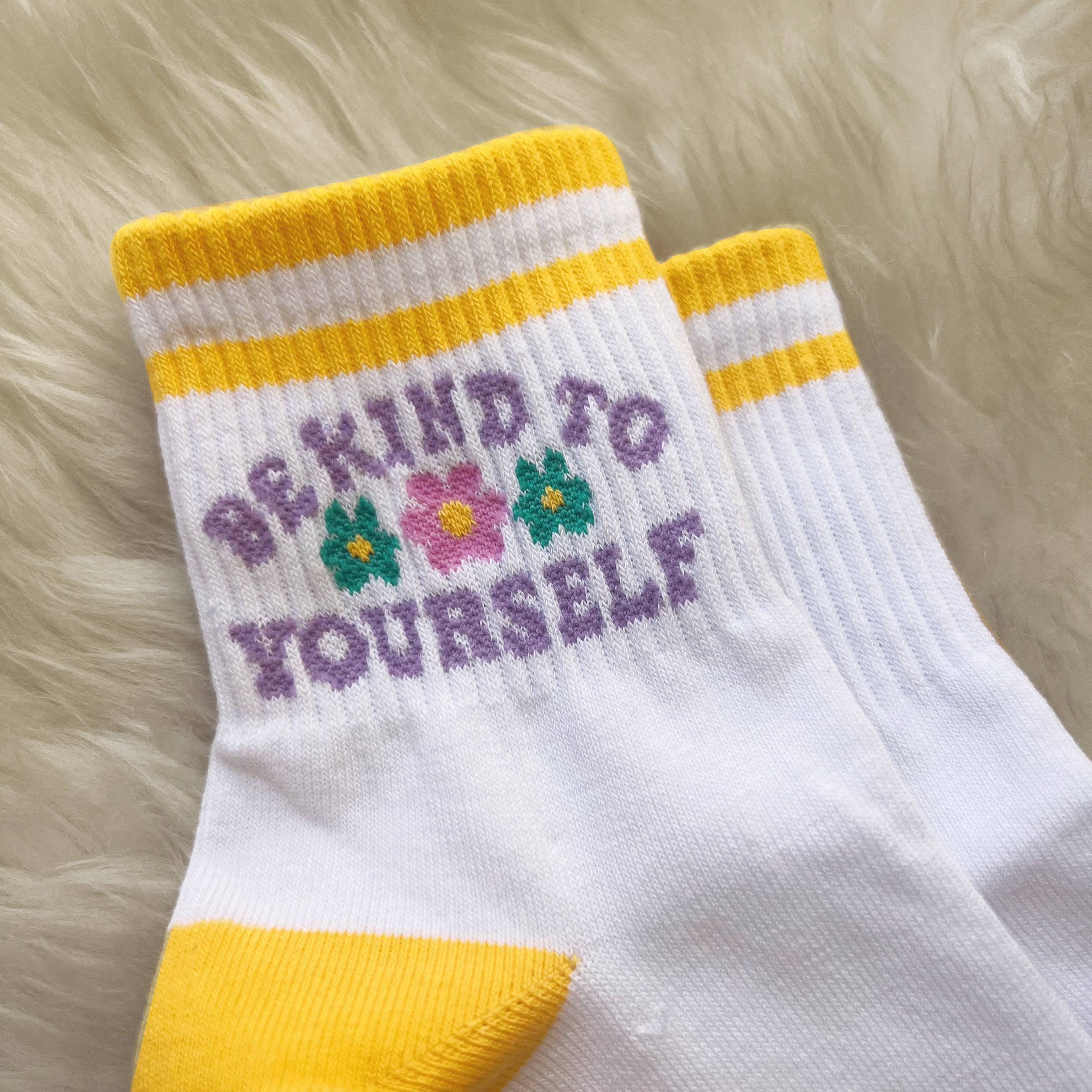 Wildflower + Co. - Be Kind to Yourself Socks