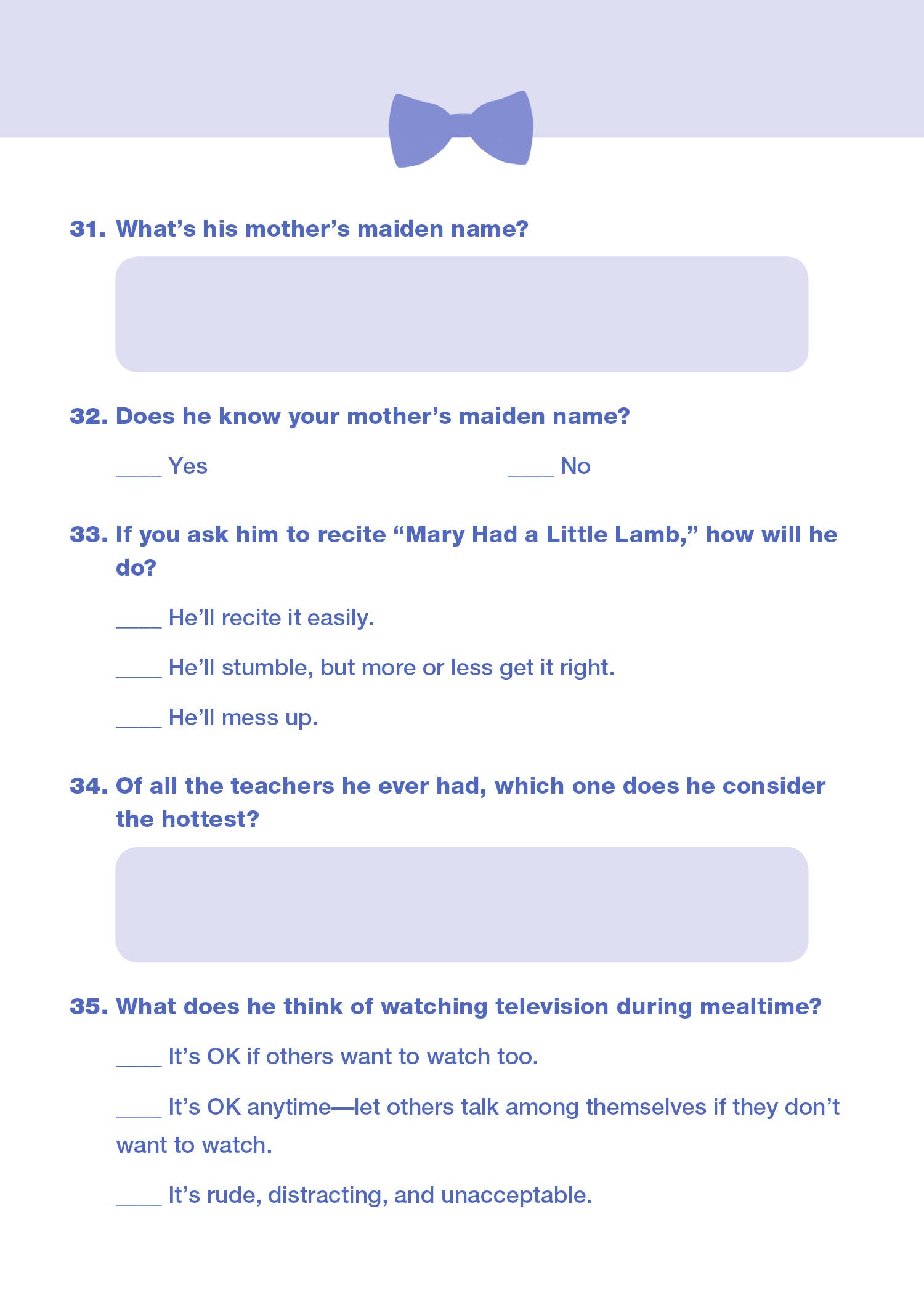 Sourcebooks - Do You Know Your Groom?, 2E