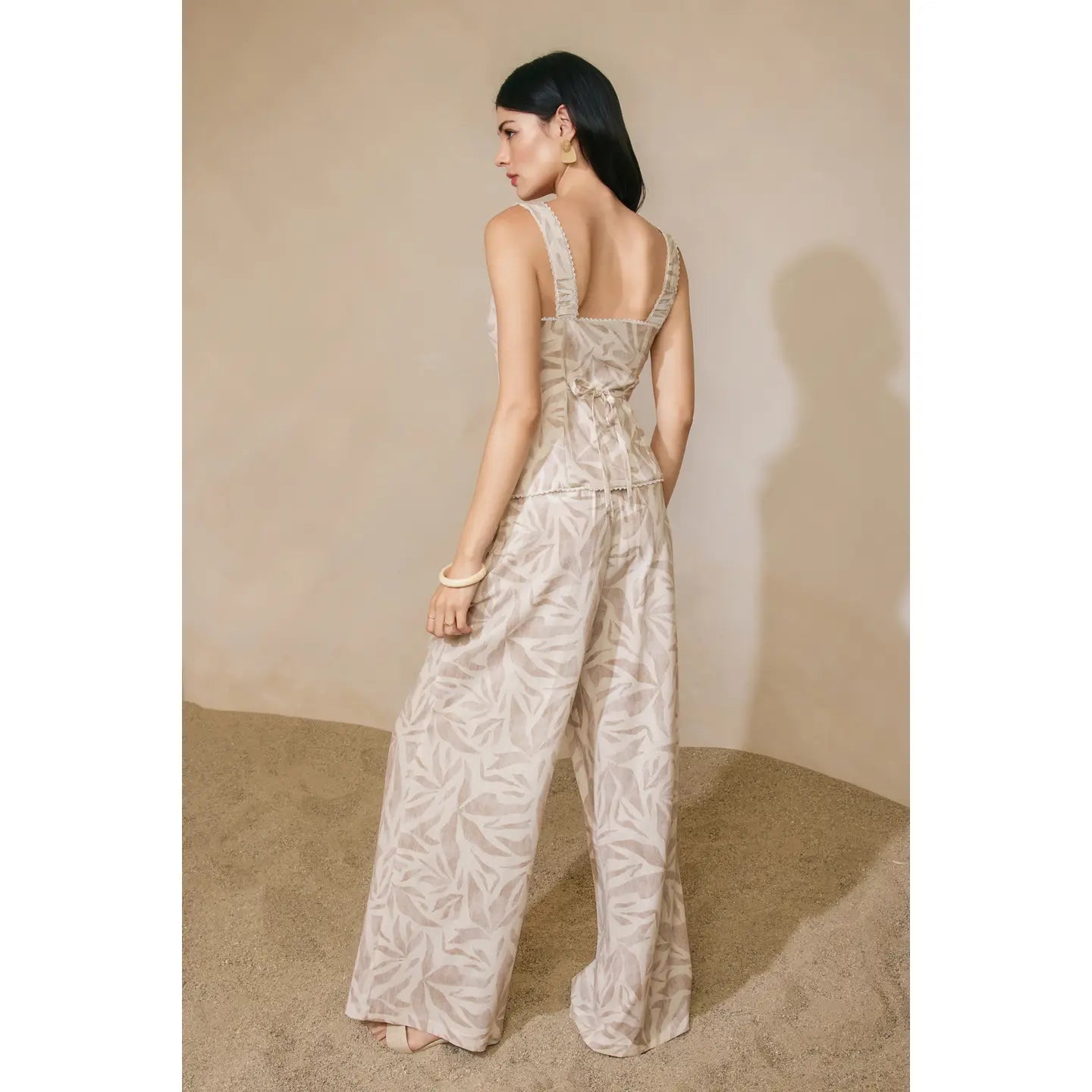 Driftwood Dreams Front Pleated Pants