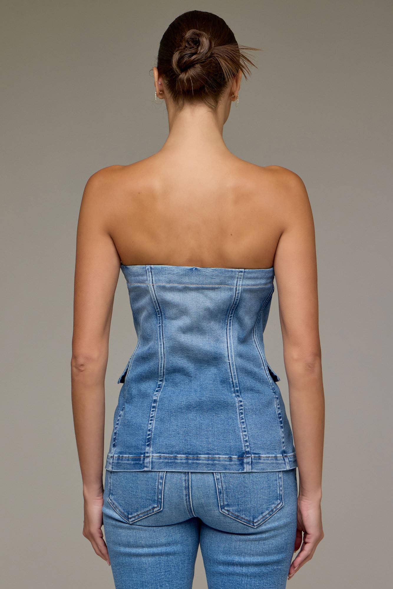 Hidden Jeans - TUXEDO BUSTIER