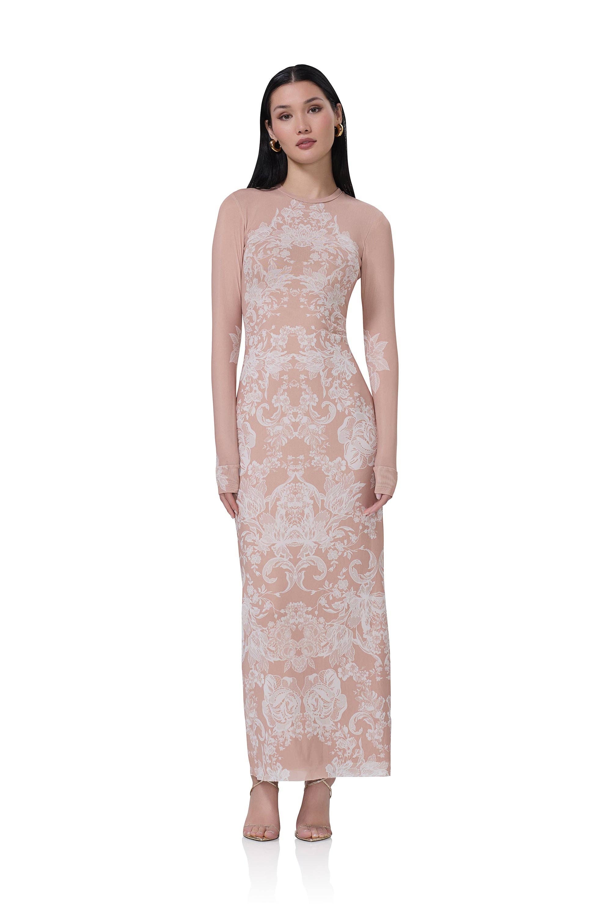 AFRM - Didi Dress - Almond Lace