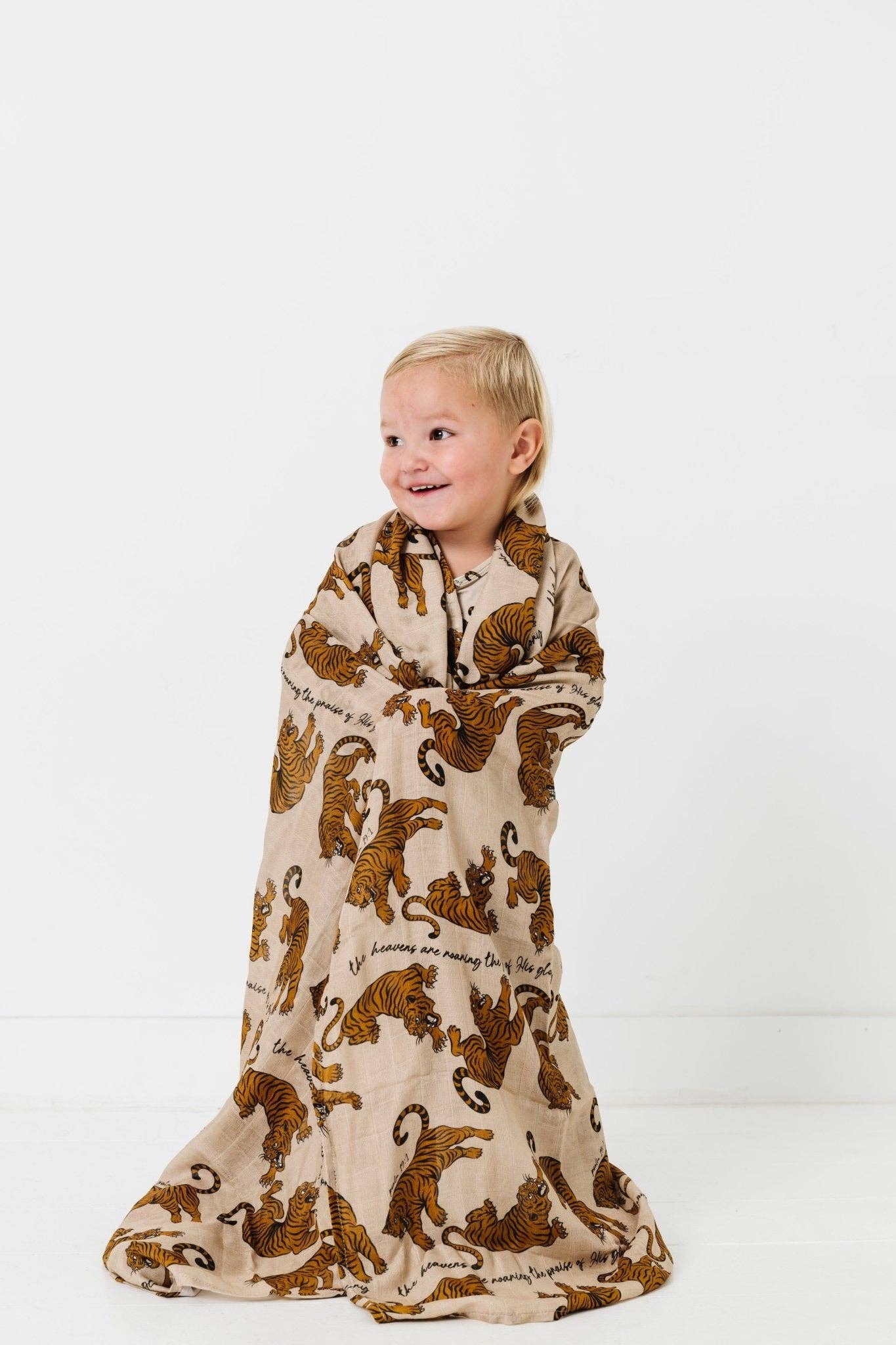 Ellie Sue - Roar Muslin Swaddle Blanket