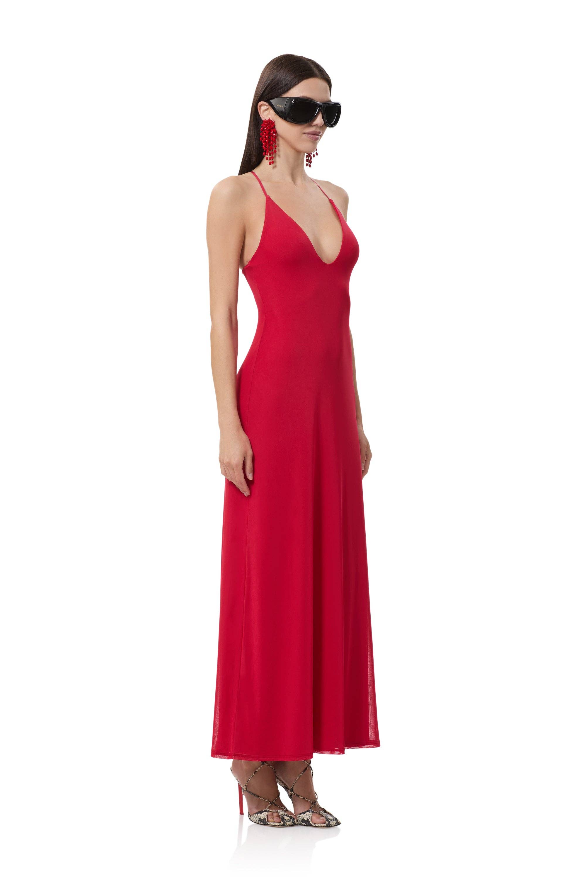 AFRM - Romy Dress - Kiss Red