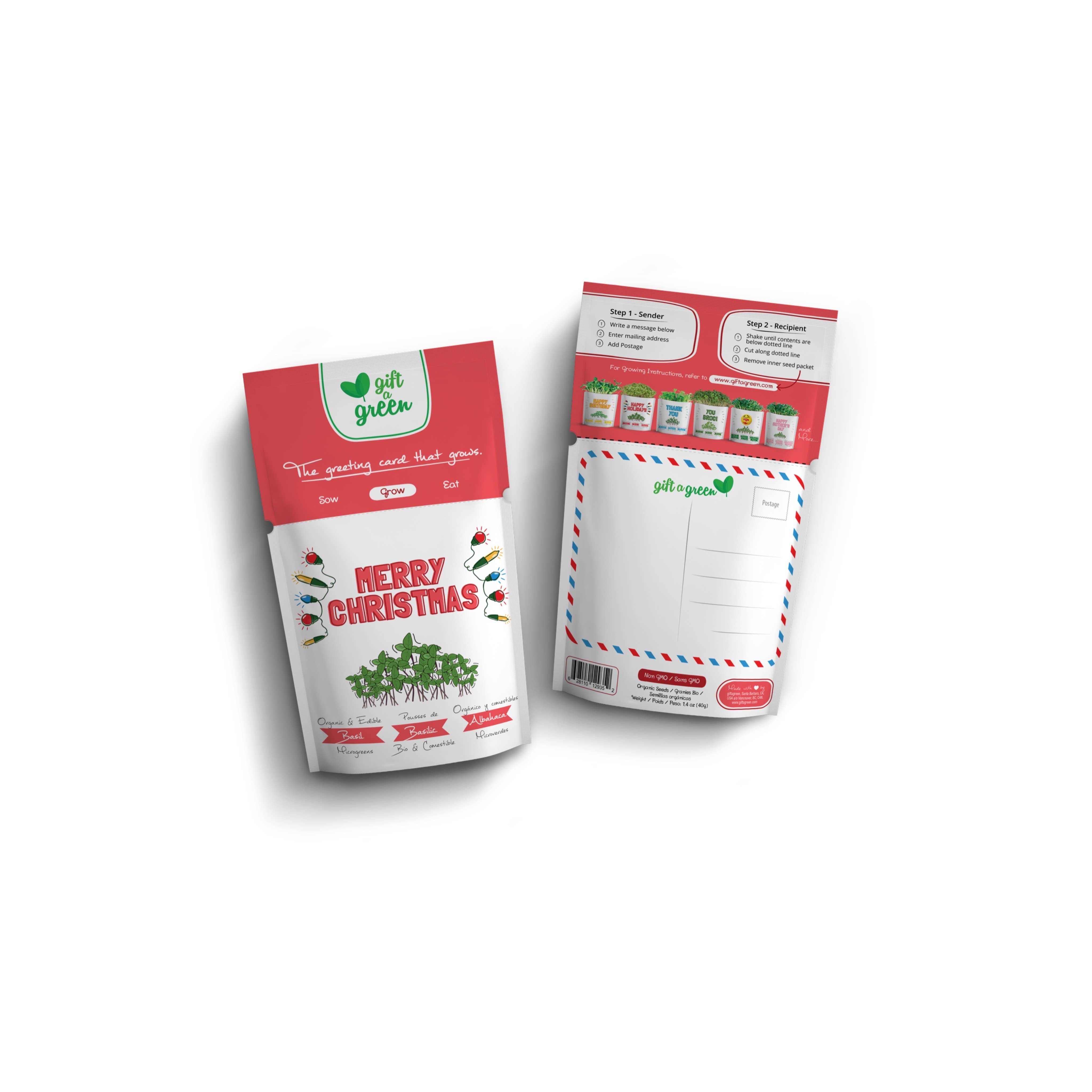 giftagreen -Greeting Card Pouch