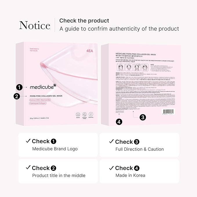 Sol Beauty Lab - Medicube Salmon DNA PDRN pink collagen jelly gel mask