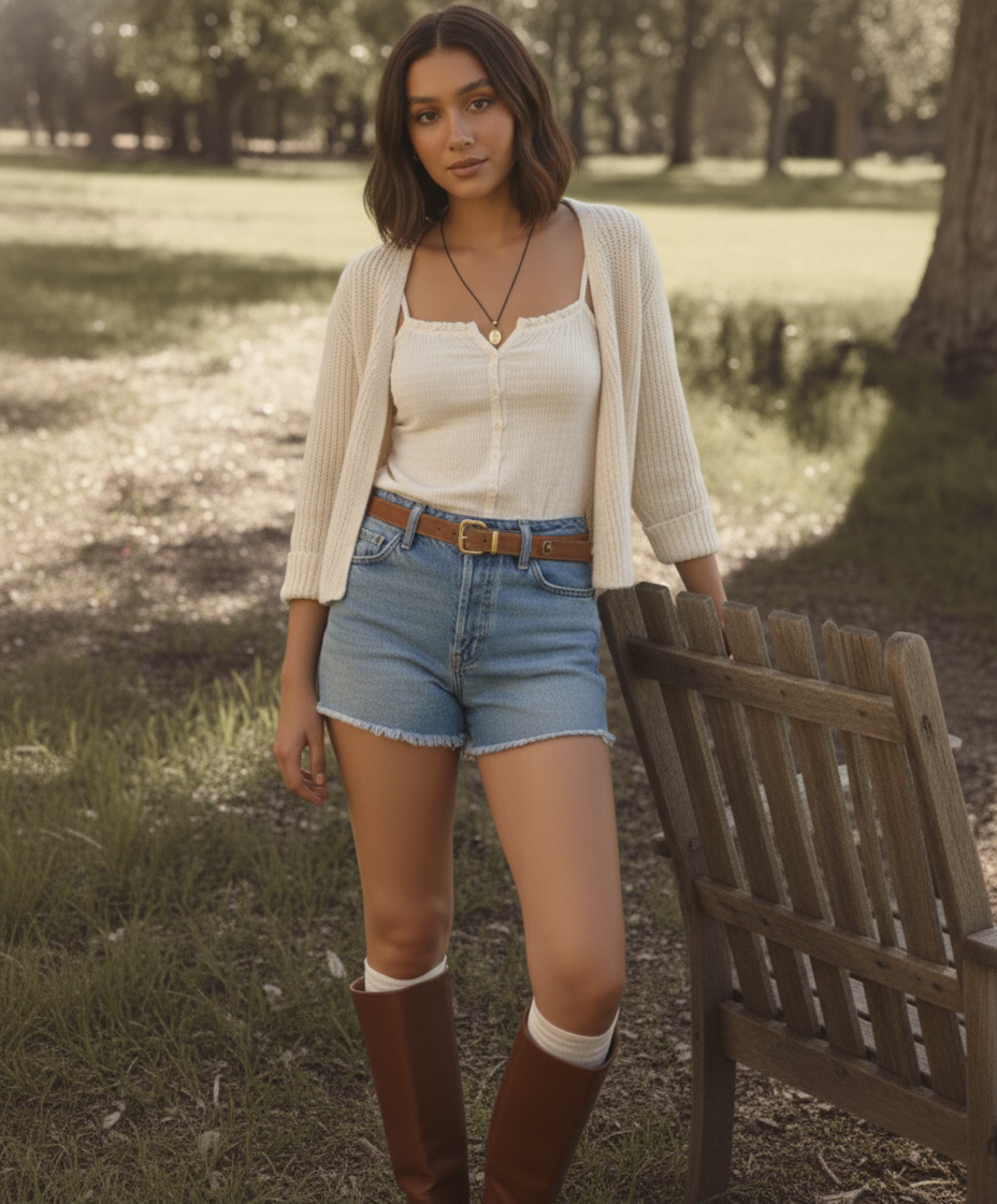 Most Wanted USA - Suede Gemstone Belt