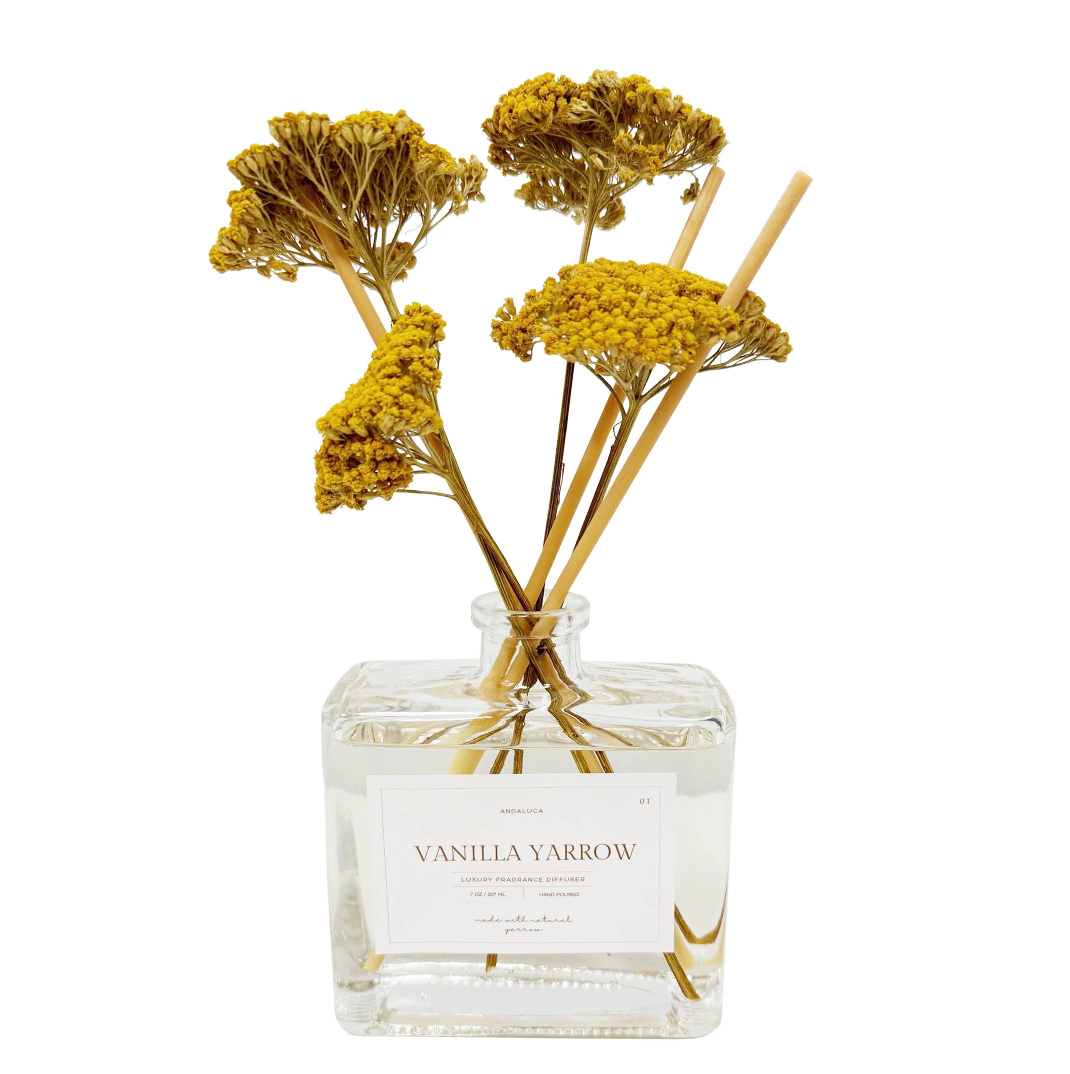 Andaluca - Vanilla Yarrow Botanical Reed Diffuser