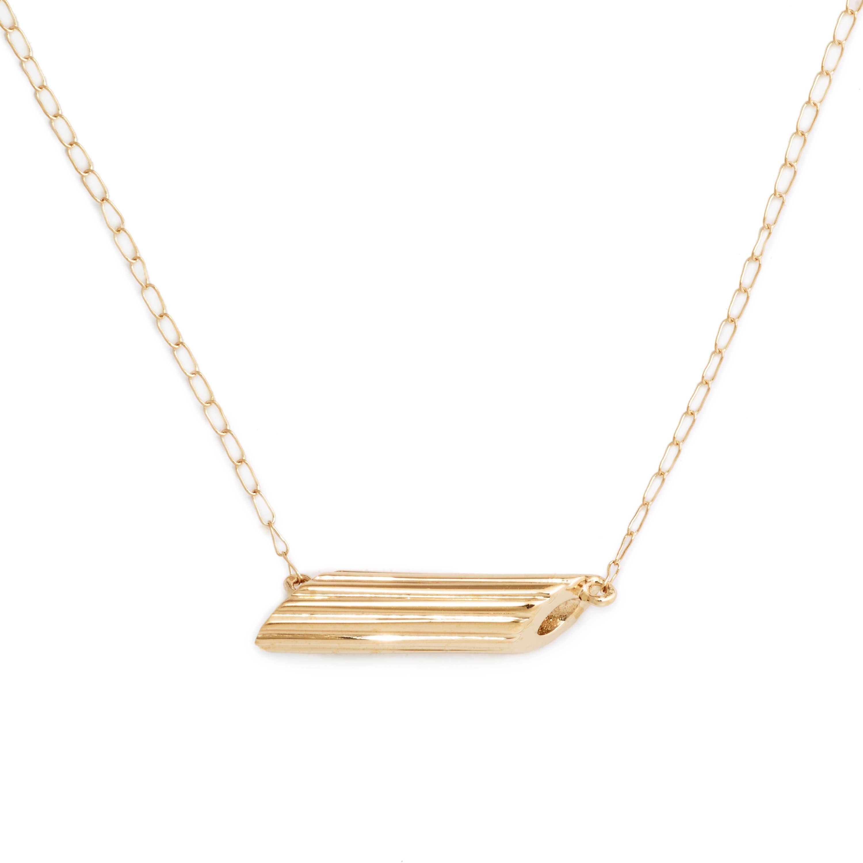 Delicacies Jewelry - Mini Penne Pasta Necklace