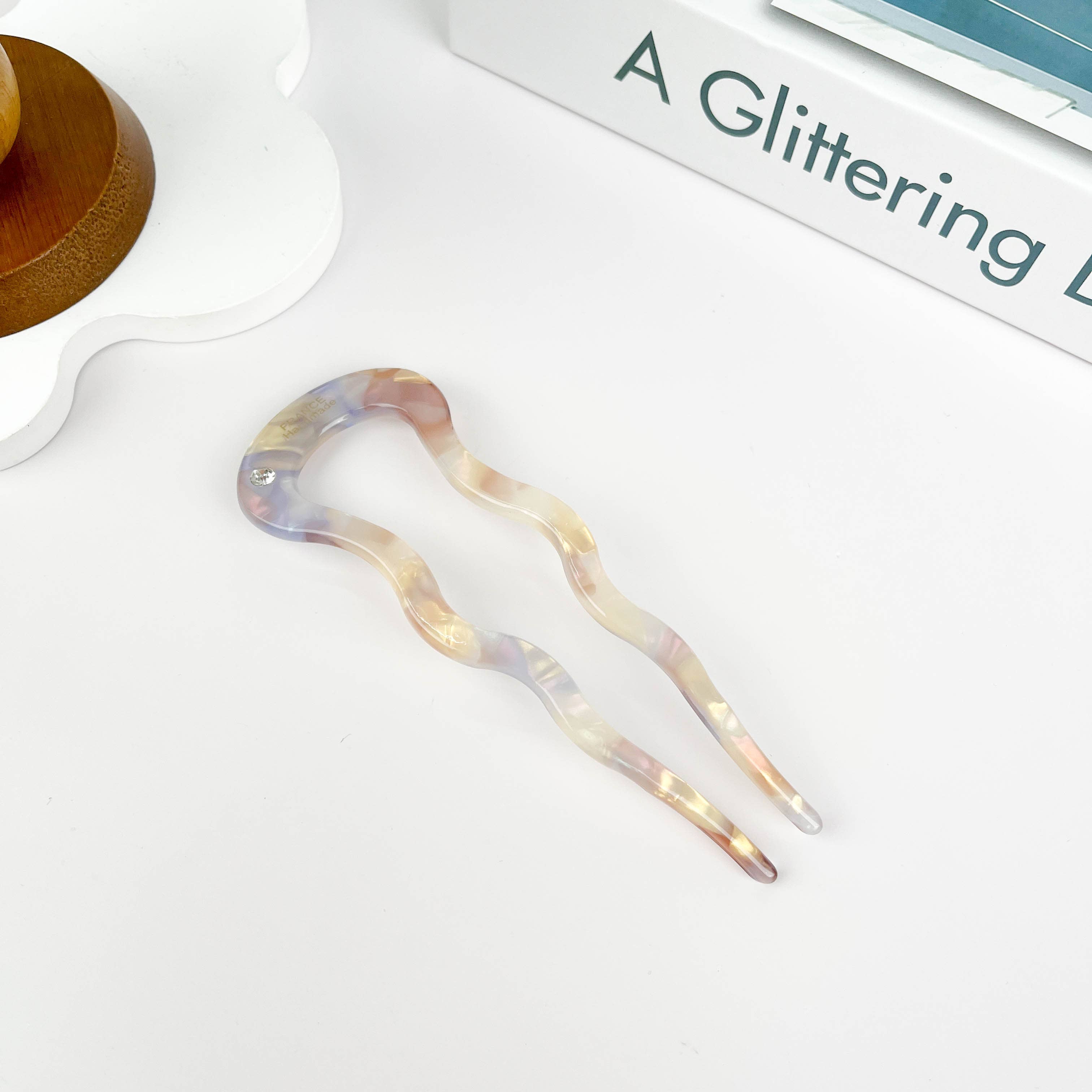 SoapElenGlen - U-Shaped Diamond Hairpin