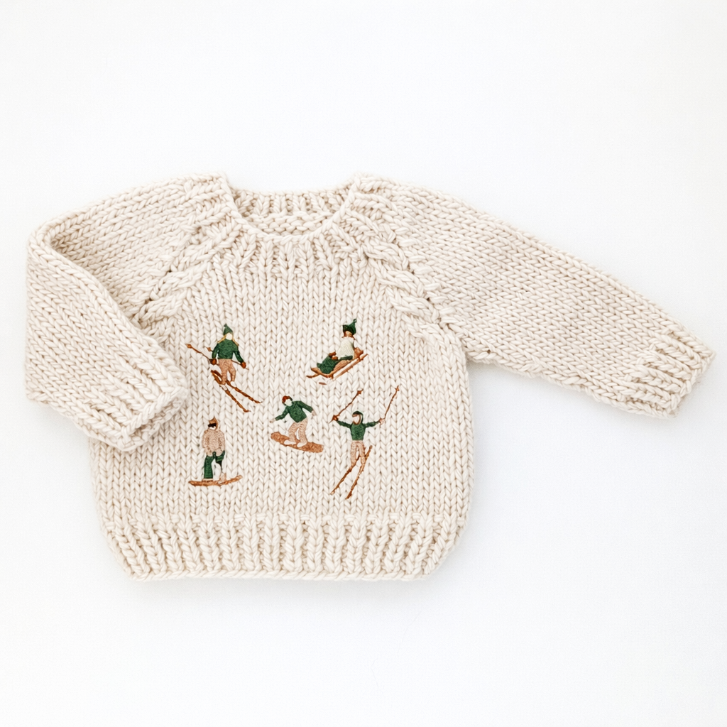 Huggalugs - Alpine Ski and Snowboard Sweater for Baby & Toddler