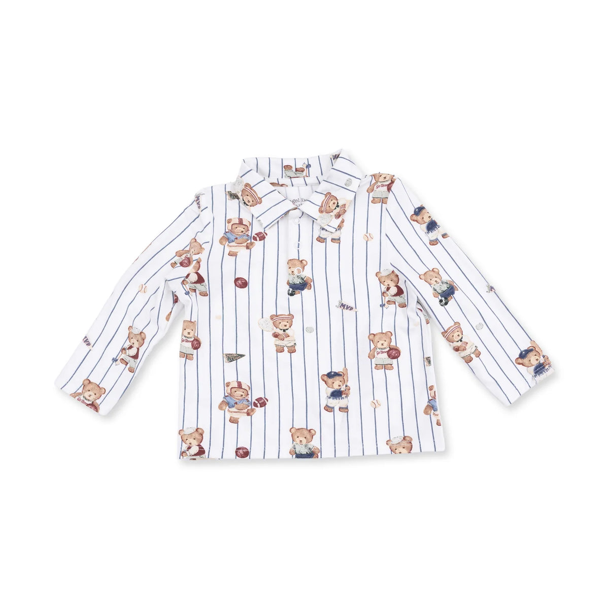 Mixed Sports Bears  Polo Long Sleeve Shirt