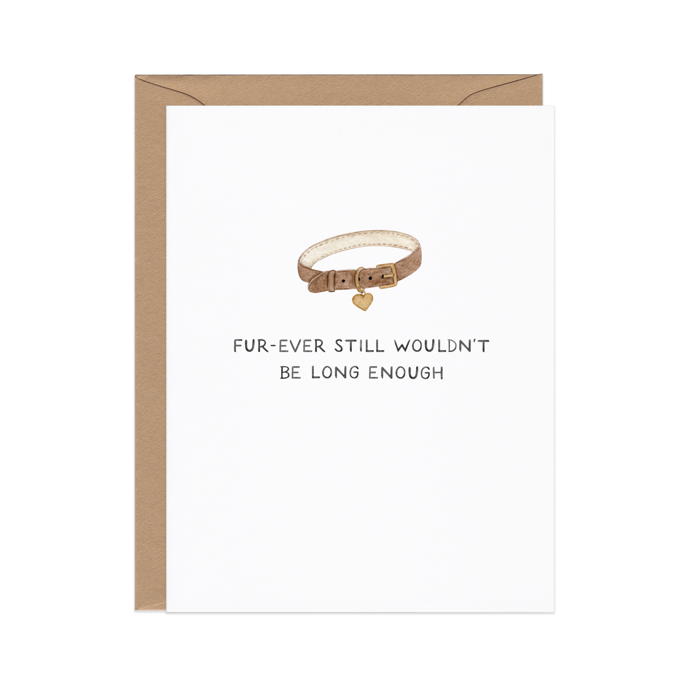 Amy Zhang - Forever Wouldn't Be Long Enough — Pet Loss Sympathy Card