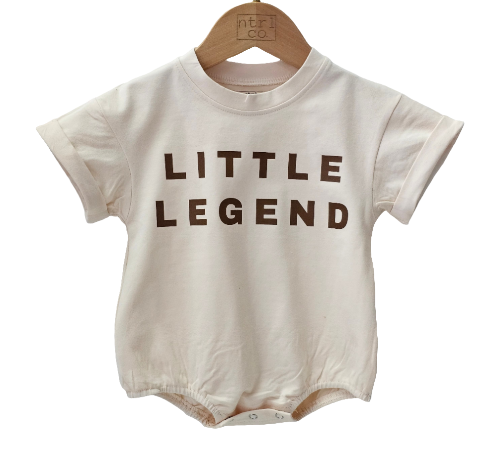 ntrl co. - Little Legend Short Sleeve Bubble