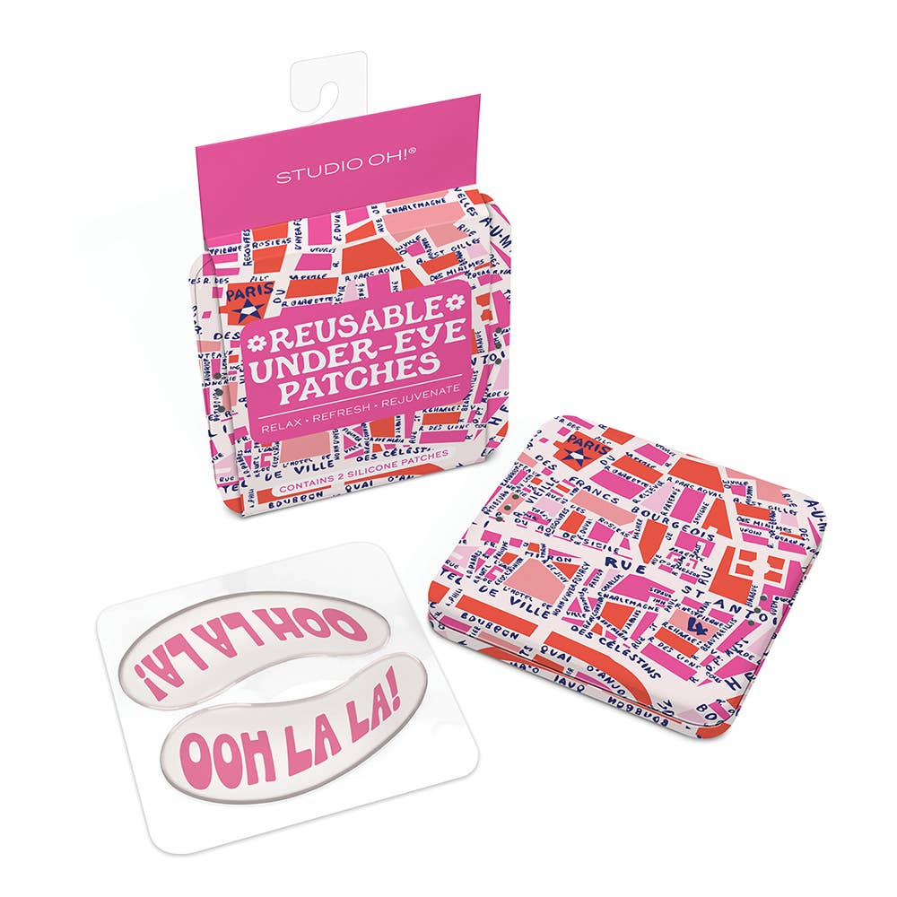 Studio Oh! - Rues de Paris Reusable Under-Eye Patches