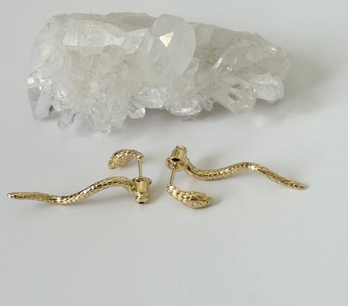 Tramps+Thieves - Cleo Serpent Earrings
