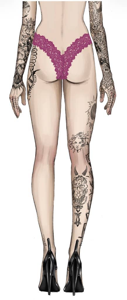 House of Desire - LANA LACE V-THONG