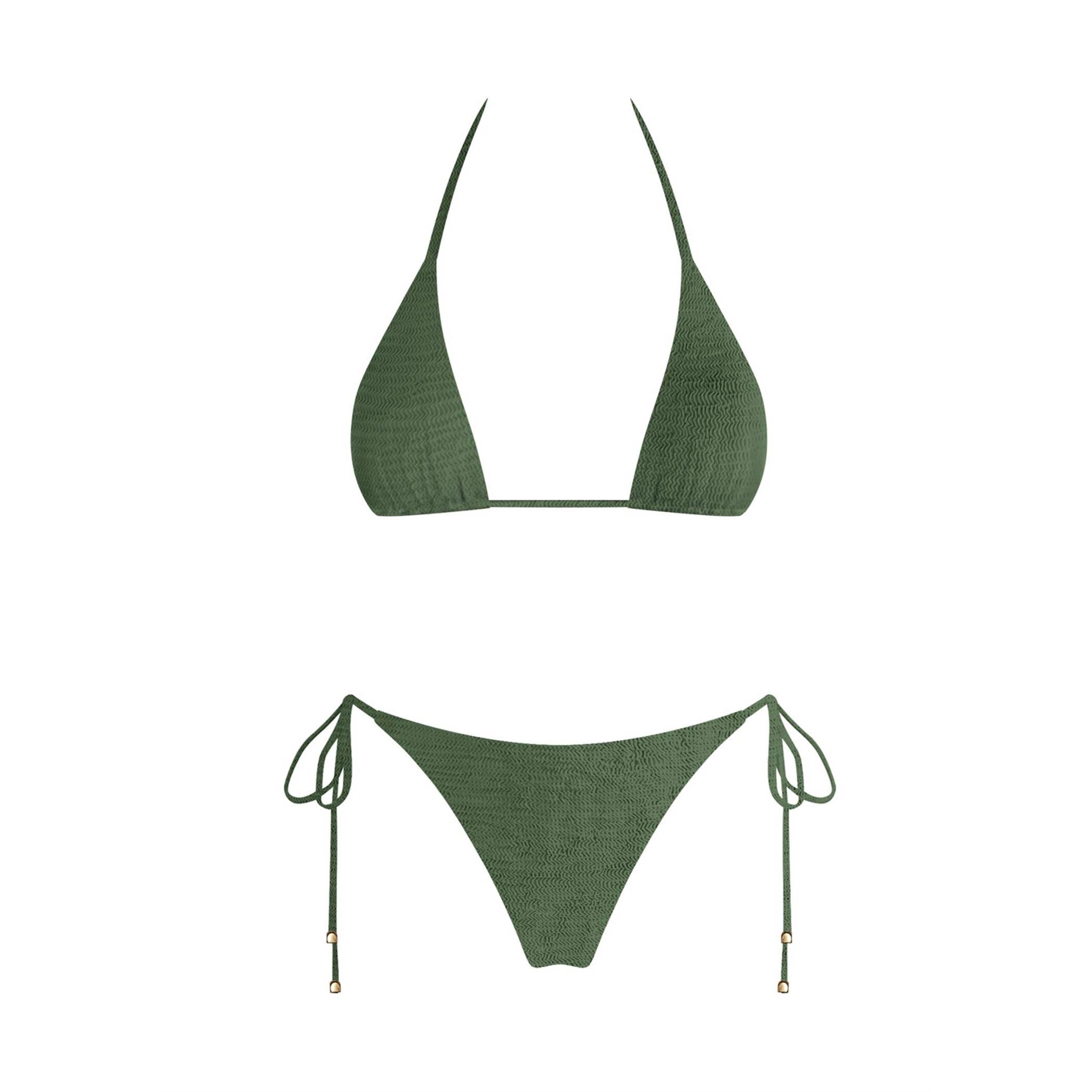 Sundaze Brunch - Endless Summer Bikini Set - ARMY GREEN