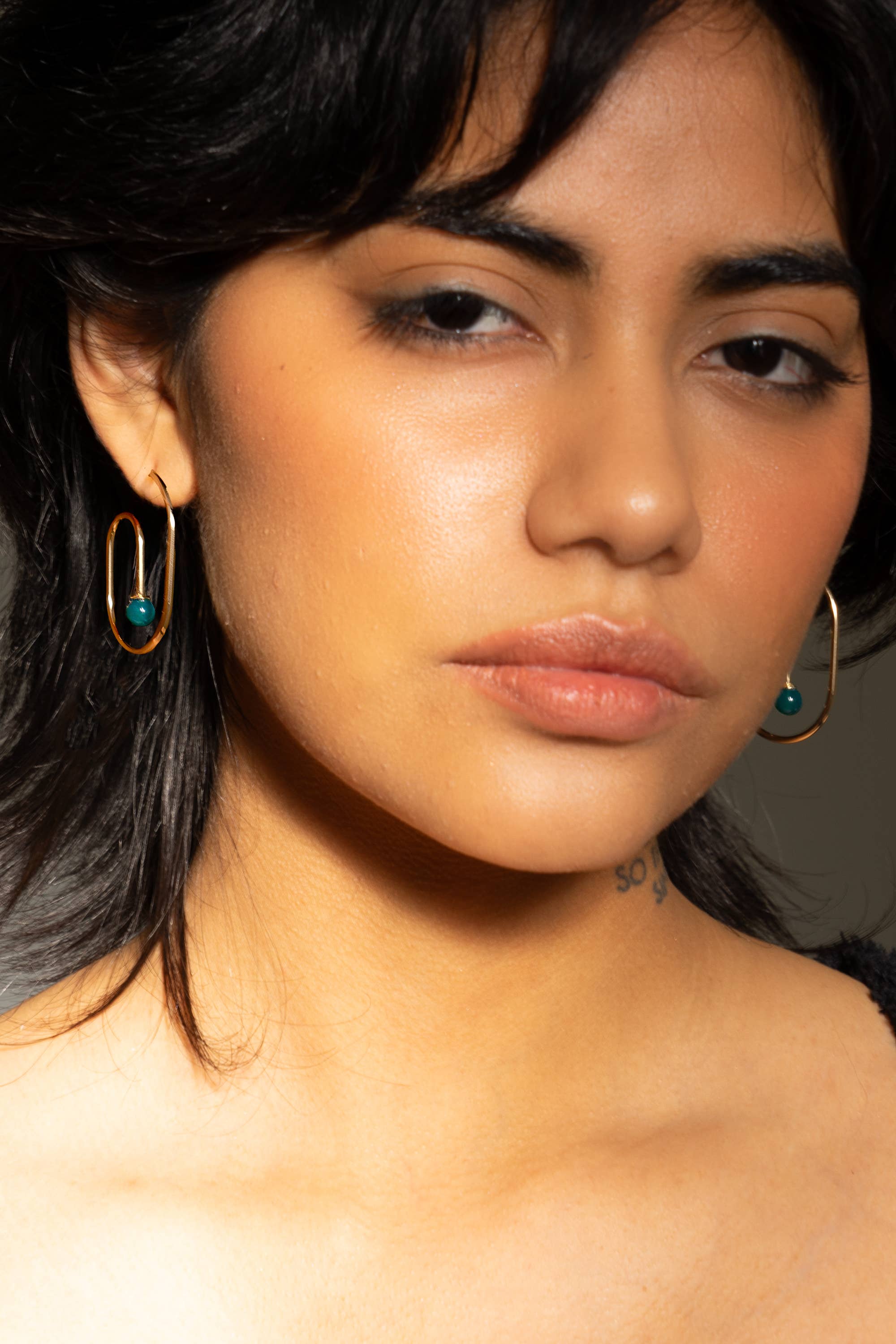 Peter and June - Swirl Hoops - 18K Gold Plated