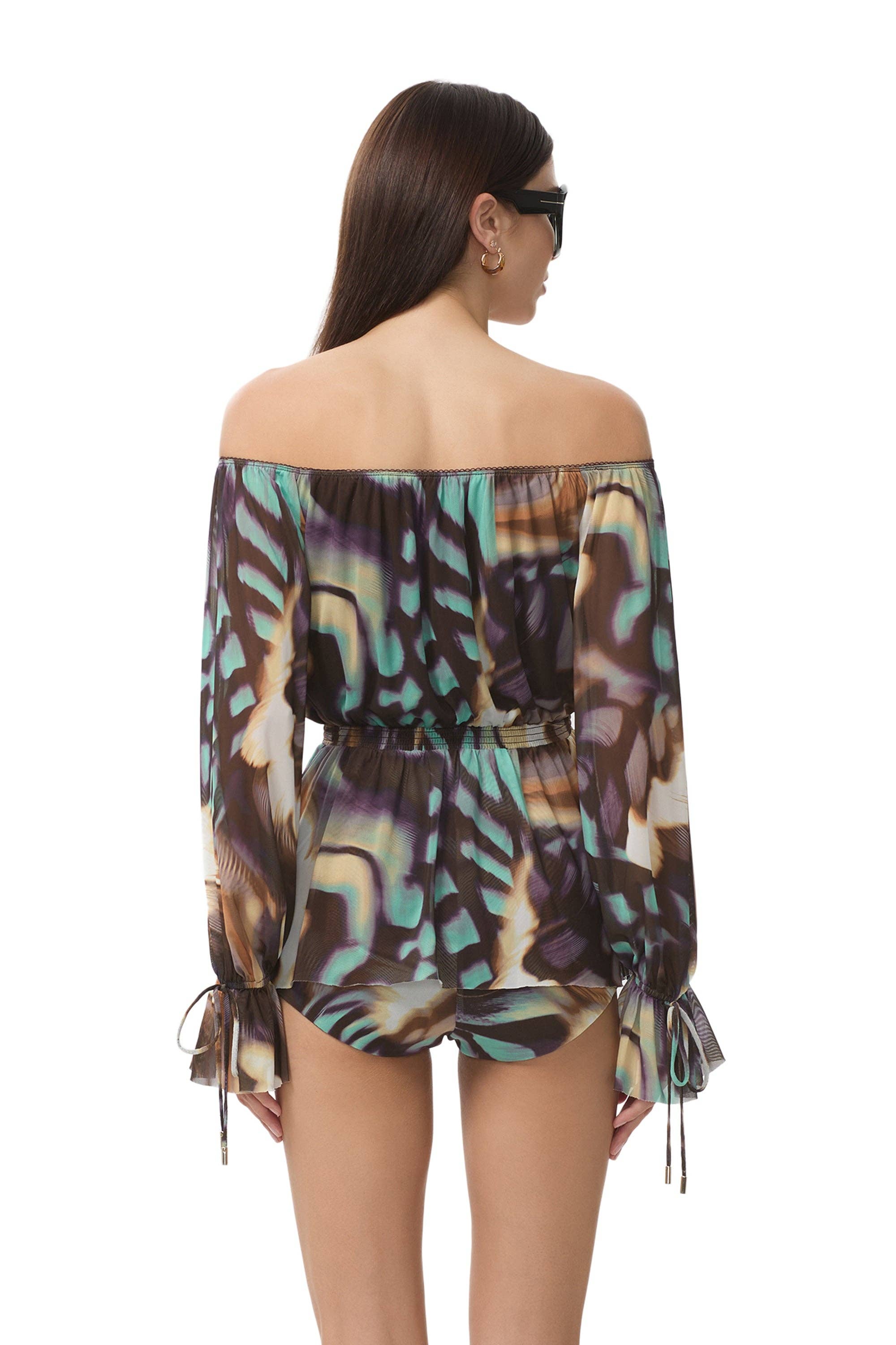 AFRM - Gordon Top - Feather Swirl