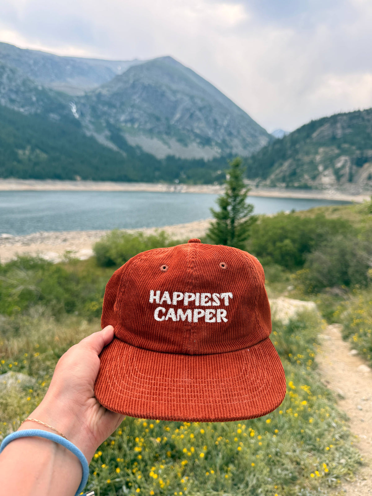 Trek Light - Corduroy Snapback Hat | Happiest Camper