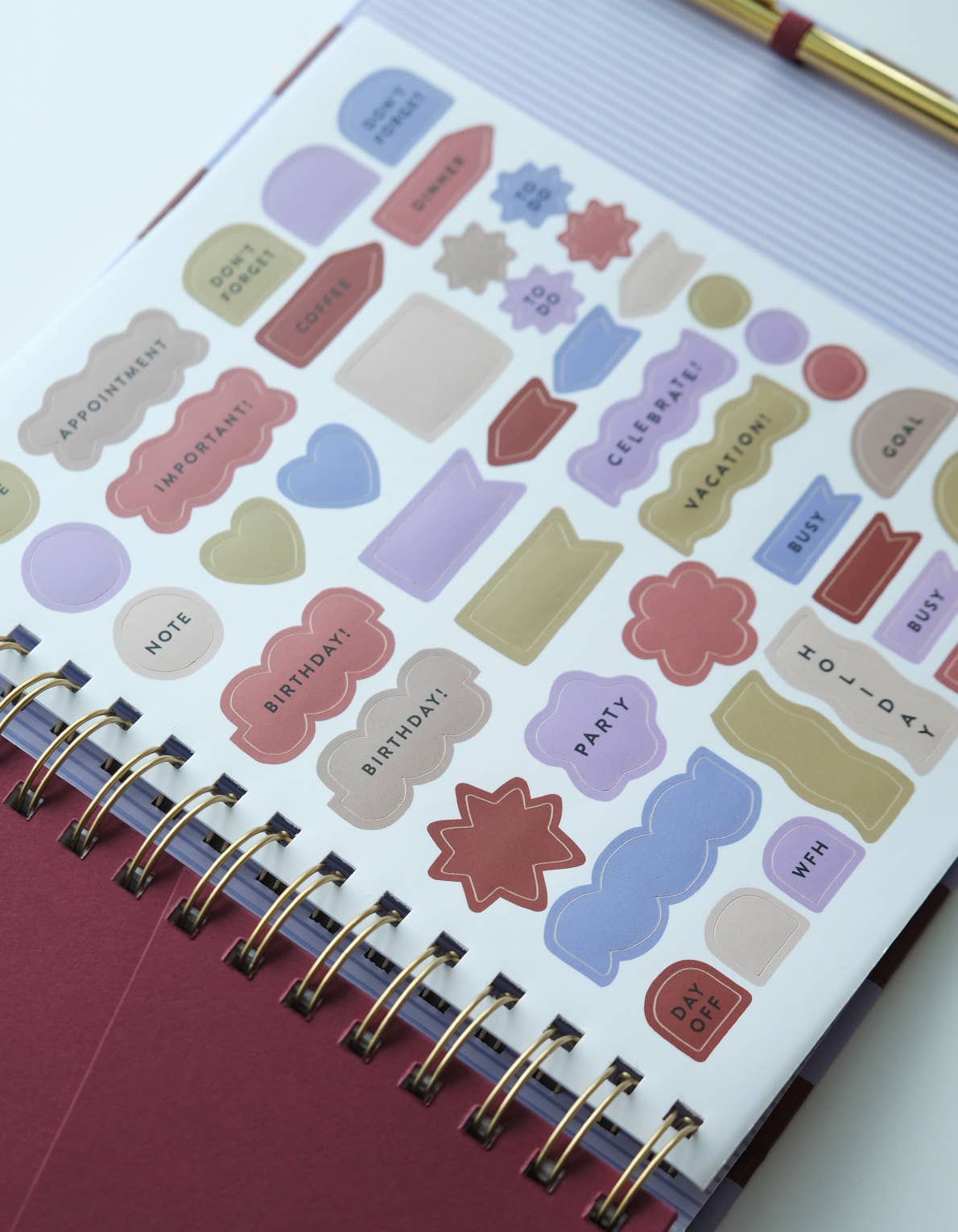 Idlewild Co. - 2027 Binder Planner | Periwinkle Checks