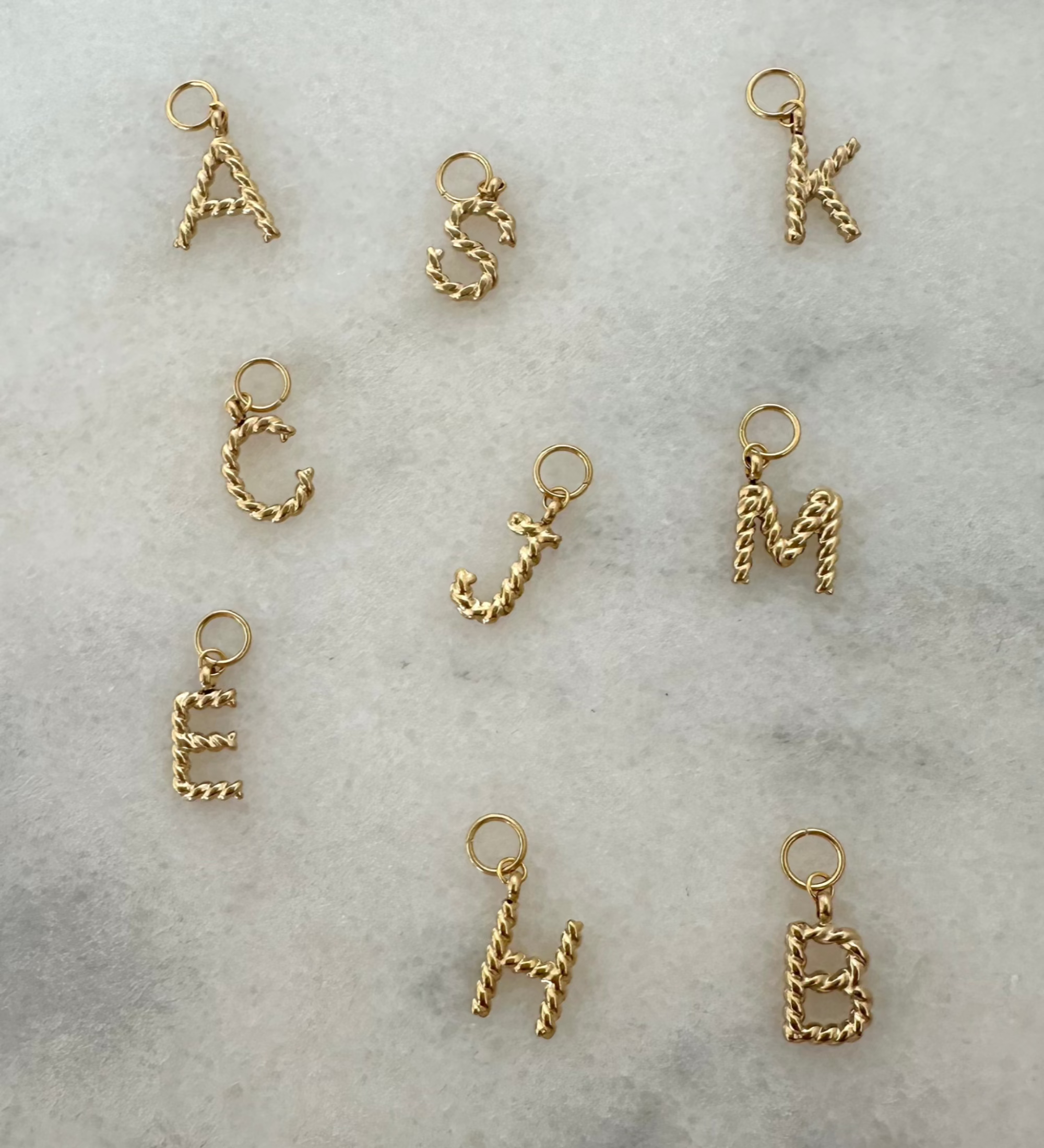 JacqMaria Jewelry - Initial Charms