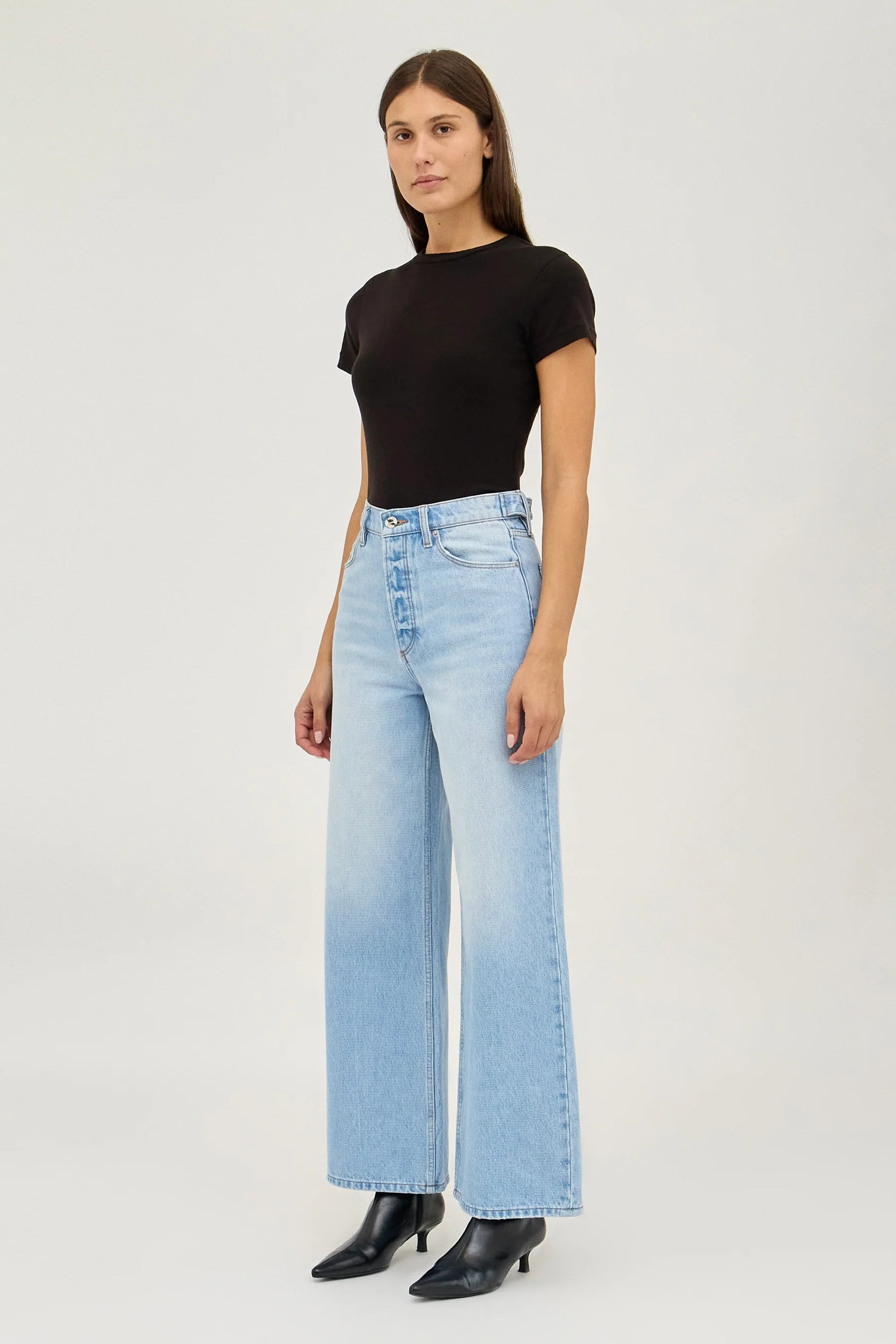 ROLLAS Relaxed Sailor Long Cinched Jean - Swoon