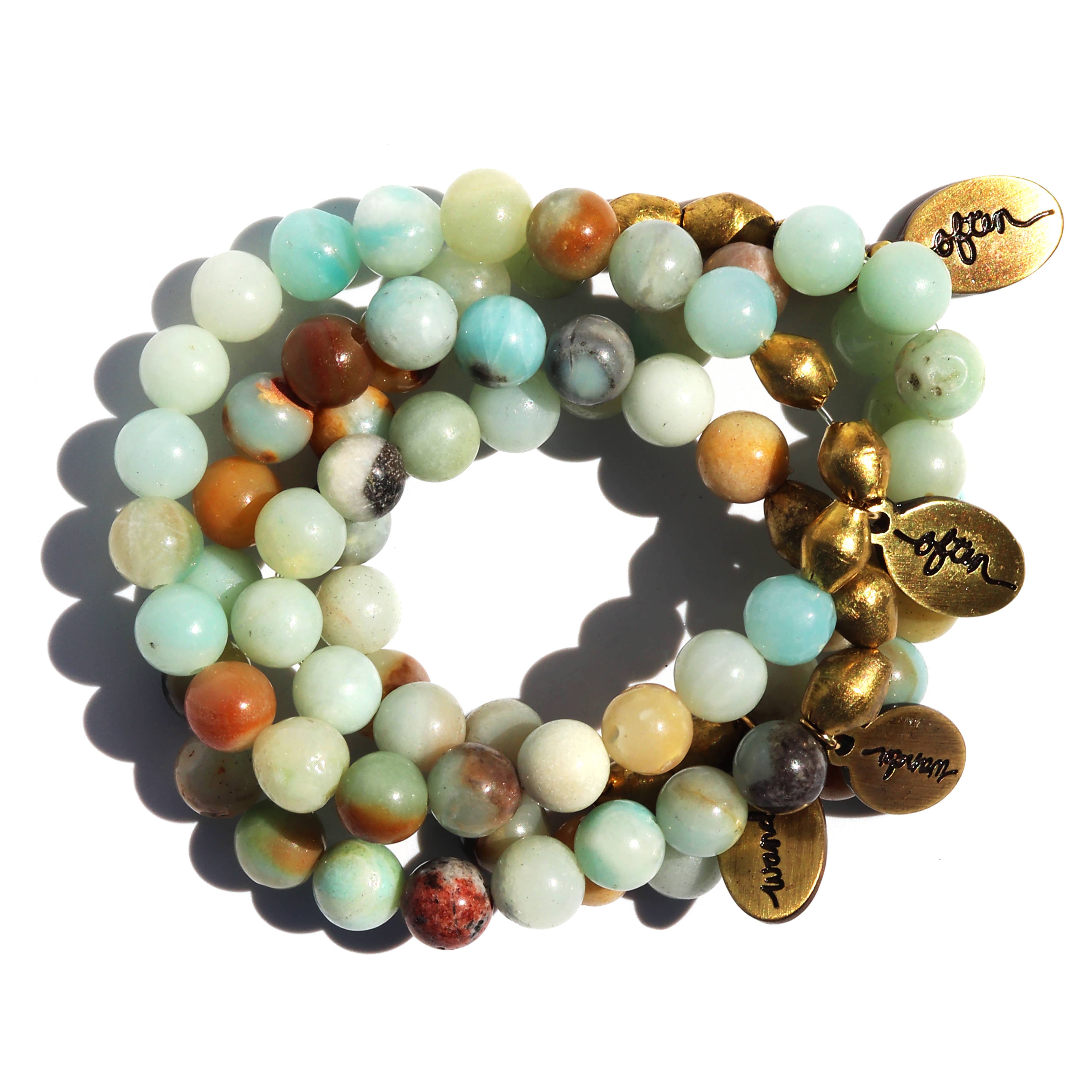 Often Wander - Beaded Bracelet – Amazonite