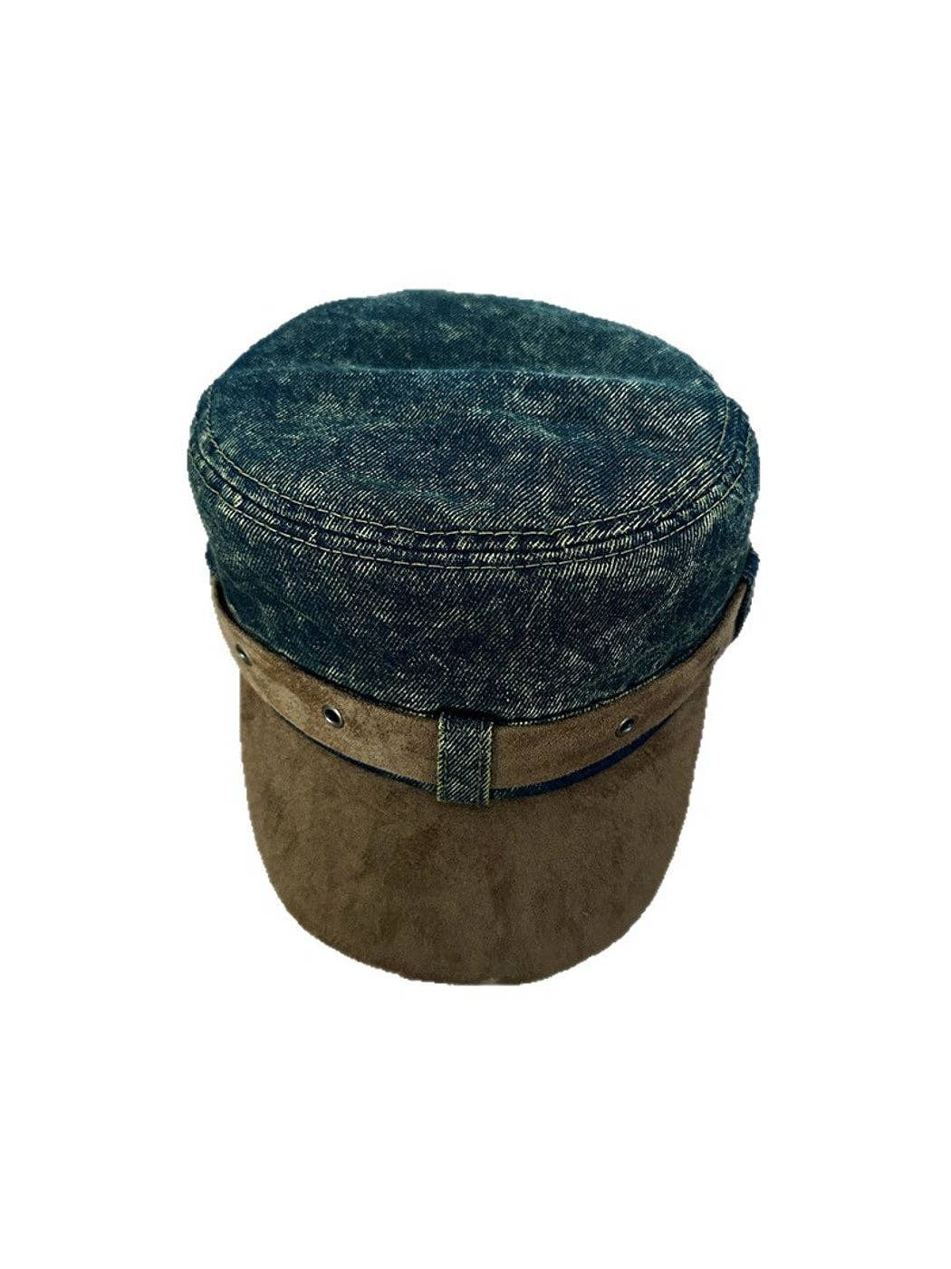 Funkyrel® Atzbranding Limited - Haila - Vintage Distressed Flat Top Baseball Cap