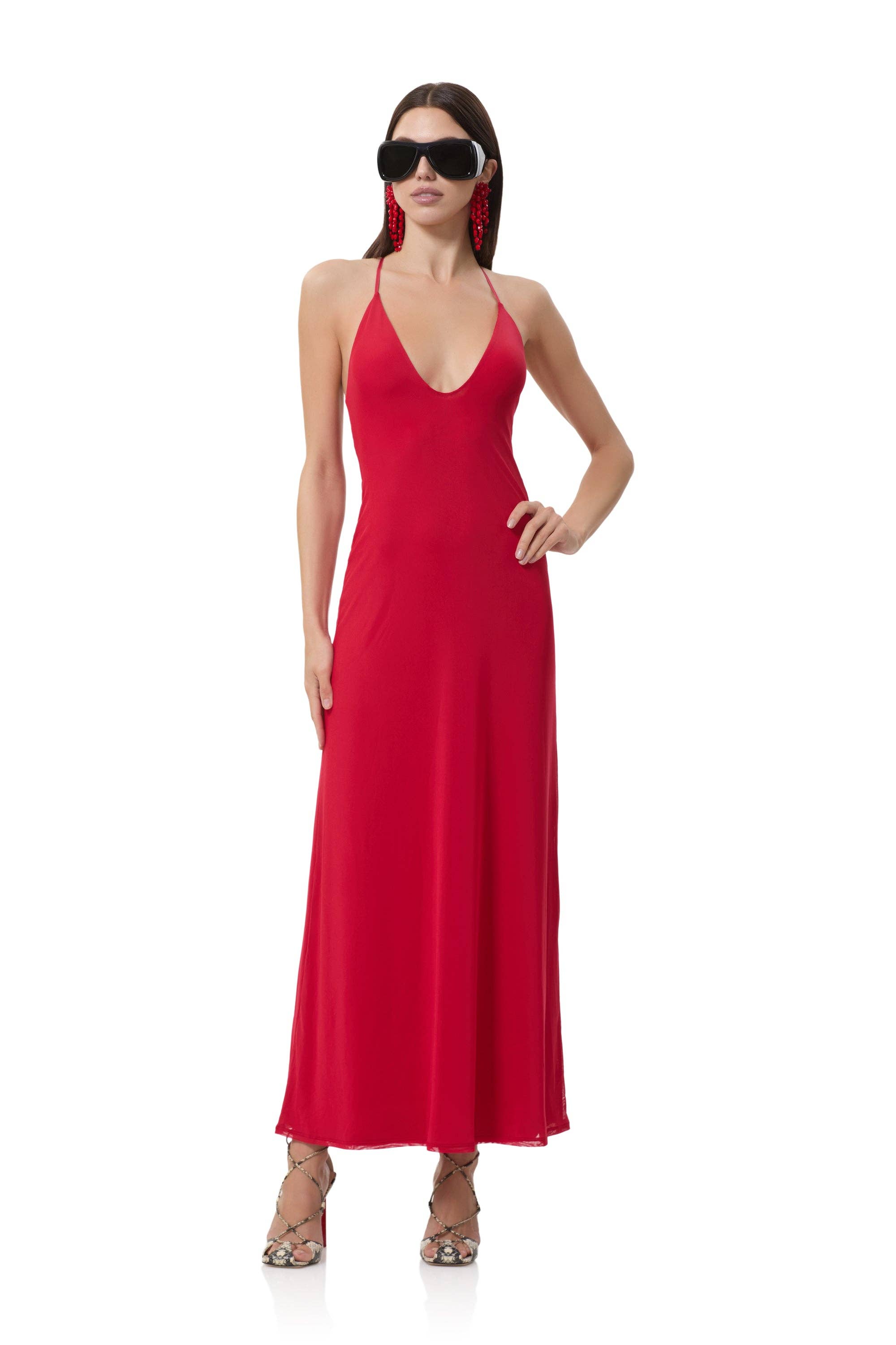 AFRM - Romy Dress - Kiss Red