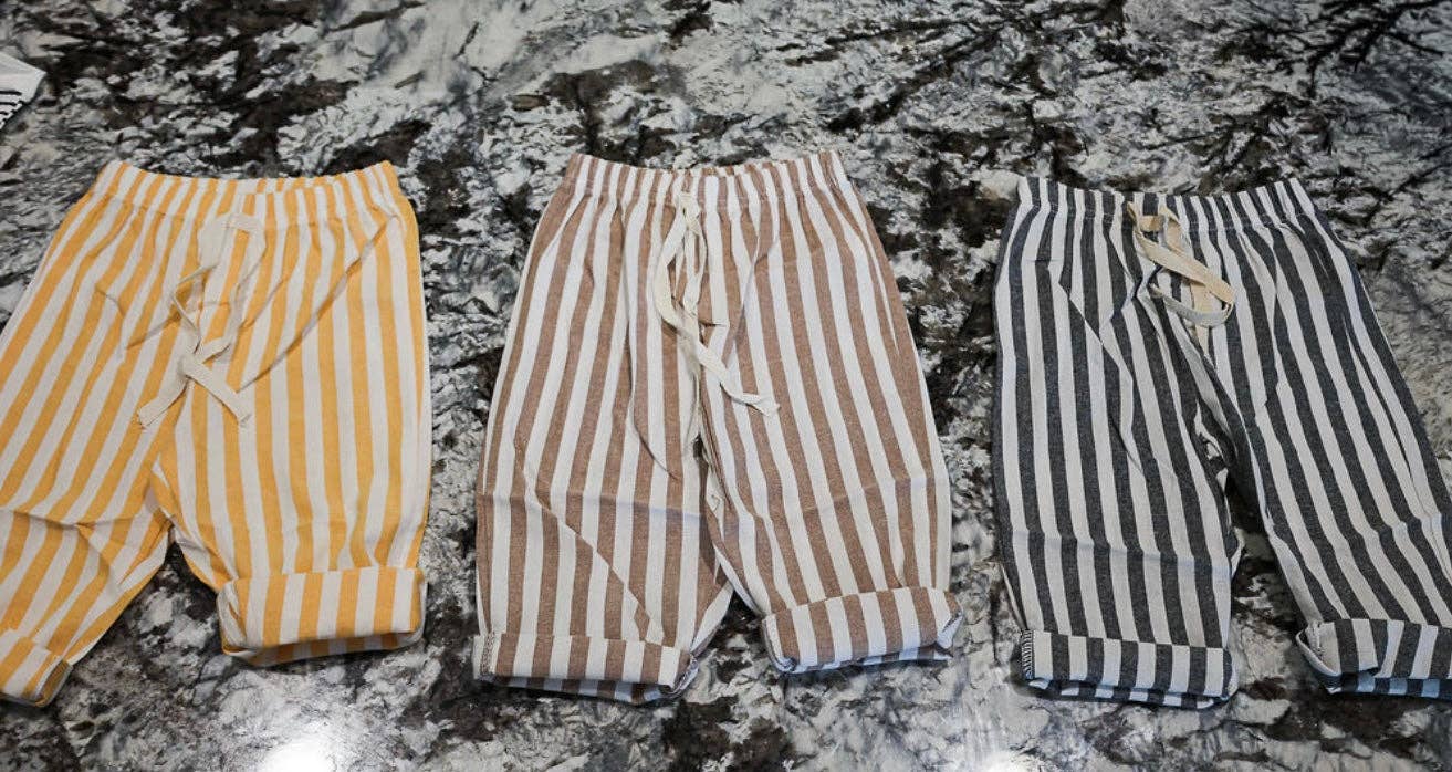 Brodie Company LLC - Striped Unisex Pants